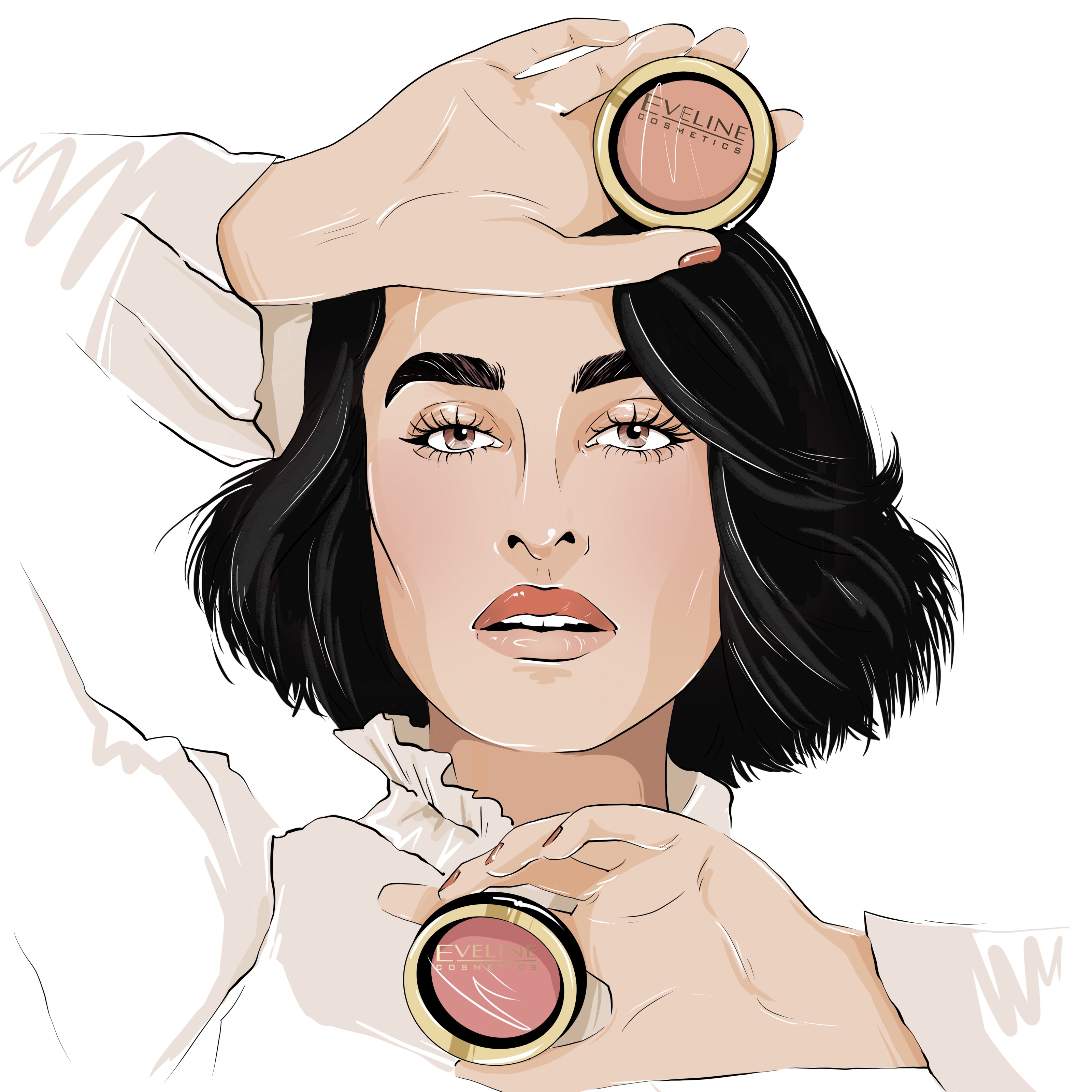 Fashion иллюстрация для Eveline — Изображение №1 — Иллюстрация на Dprofile