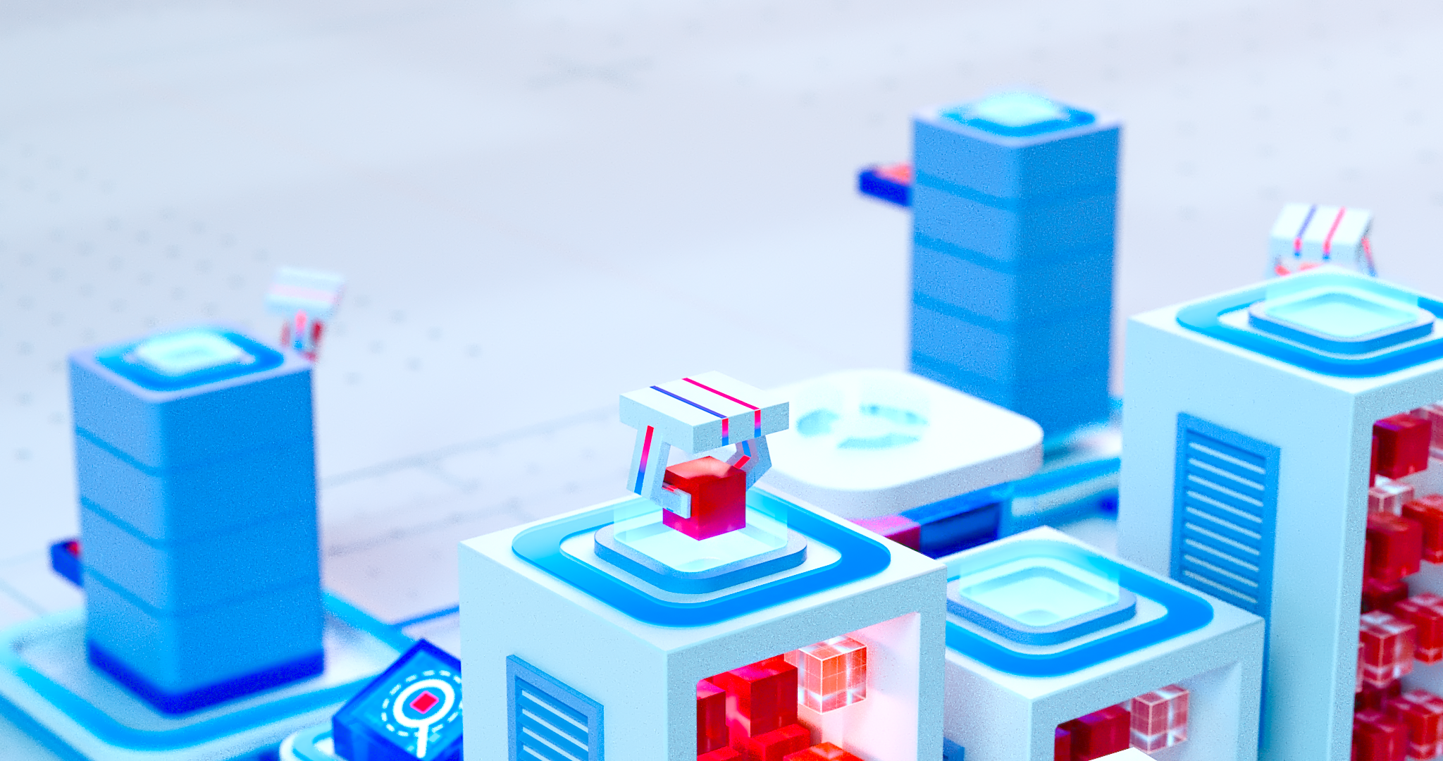 BI.ZONE ThreatVision concept — Изображение №2 — 3D, Анимация на Dprofile