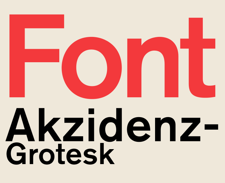 Akzidenz-Grotesk — Брендинг, Графика на Dprofile