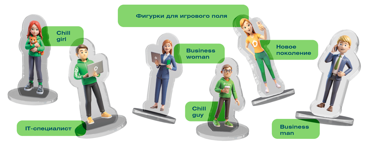 Монополия Домклик — Изображение №7 — Брендинг, Иллюстрация на Dprofile