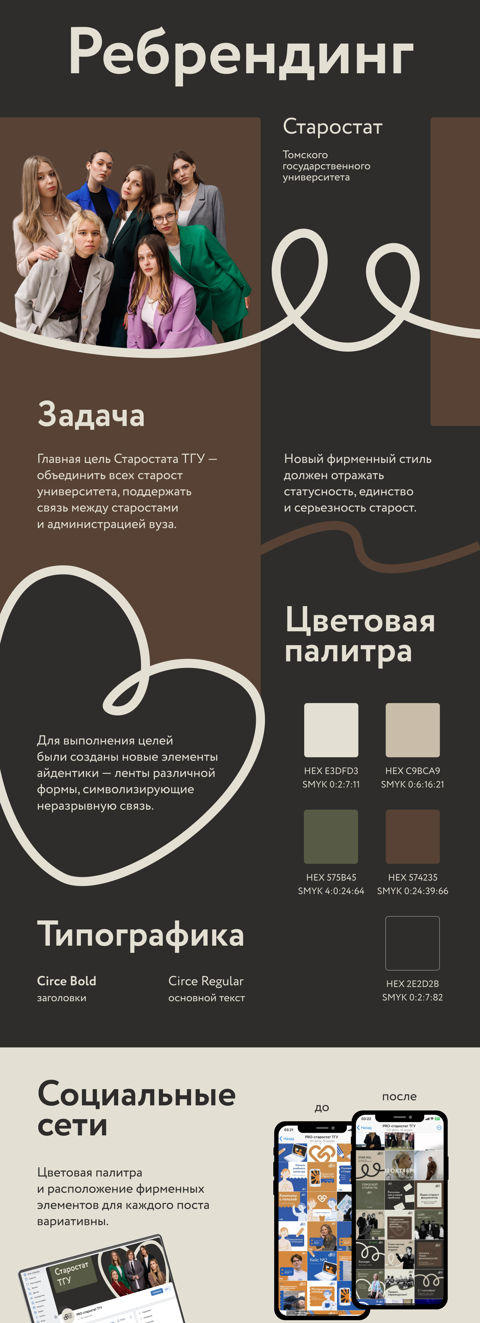 Ребрендинг | Старостат ТГУ — Изображение №1 — Брендинг, Графика на Dprofile