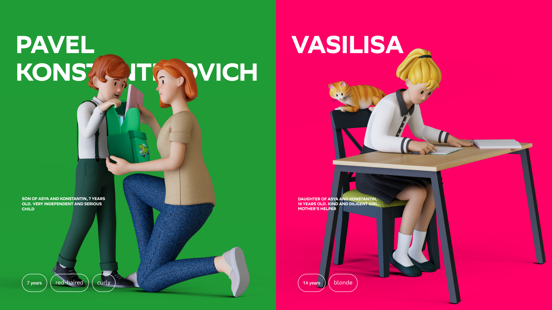 SberMarket characters 3D — Изображение №8 — Брендинг, 3D на Dprofile