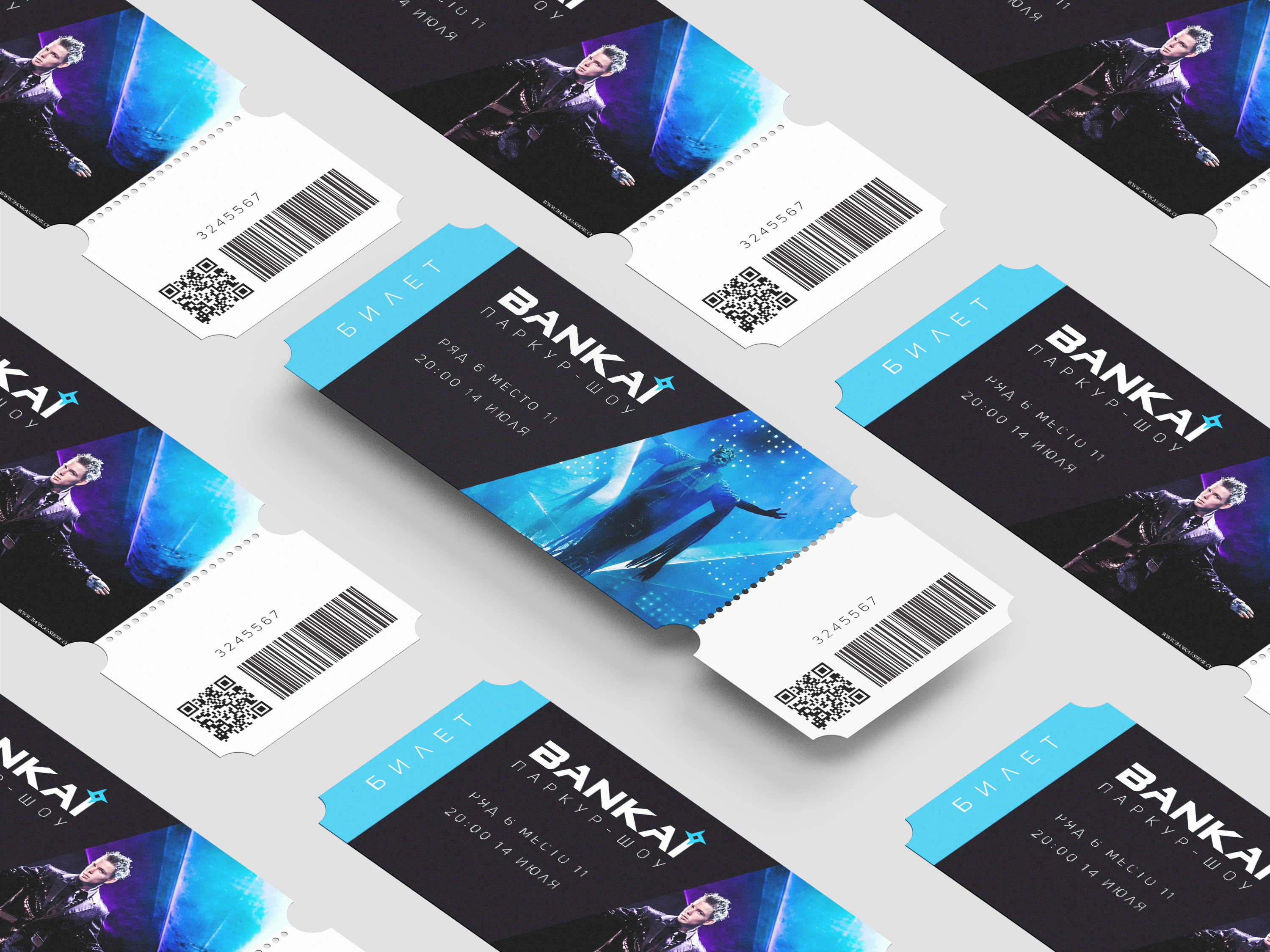Рестайлинг для светового паркур-шоу BANKAI — Изображение №20 — Брендинг на Dprofile