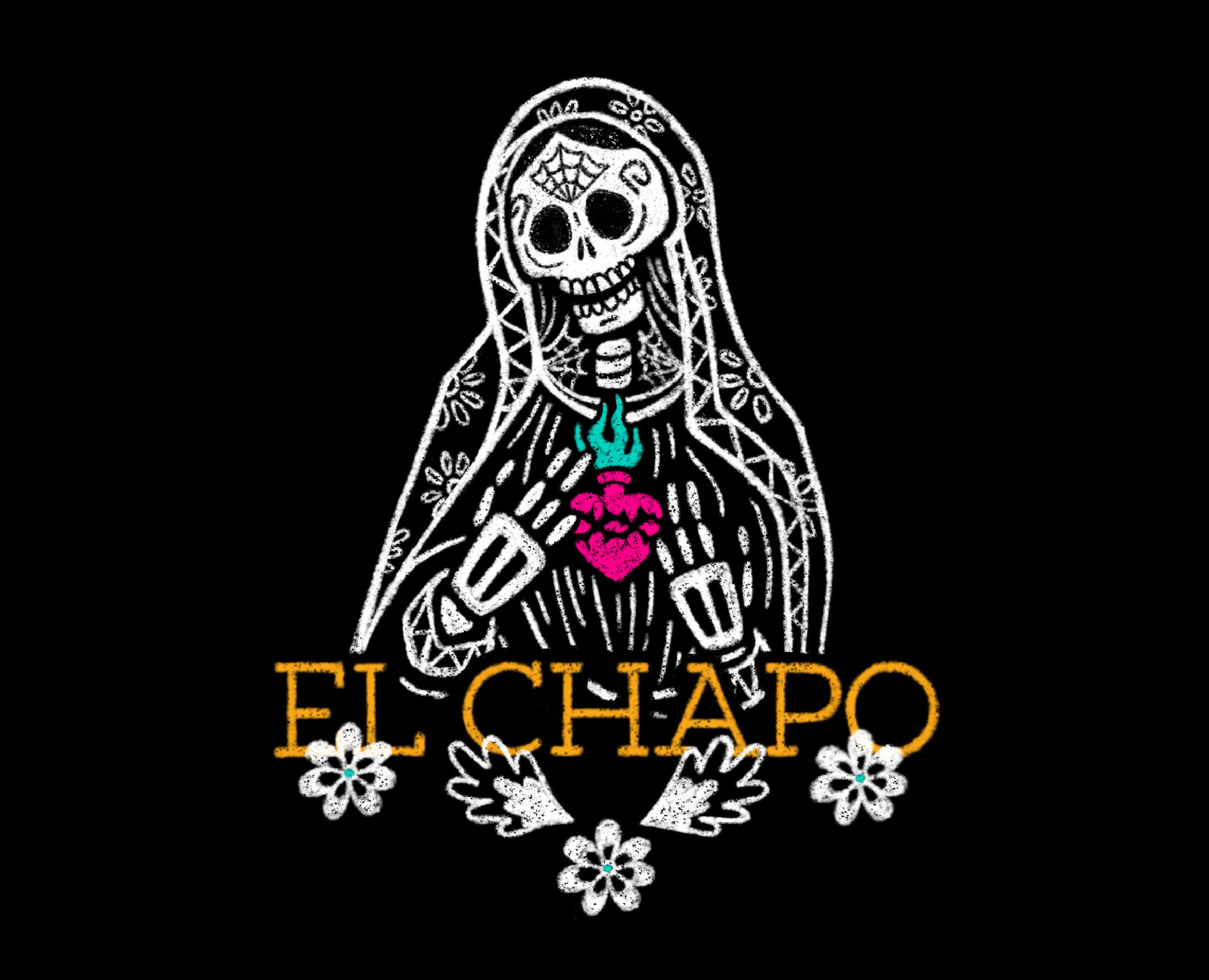 Иллюстрации для бара EL CHAPO — Брендинг, Иллюстрация на Dprofile