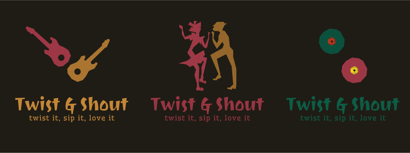 Логотип танцевального кафе-бара. — Изображение №6 — Брендинг на Dprofile