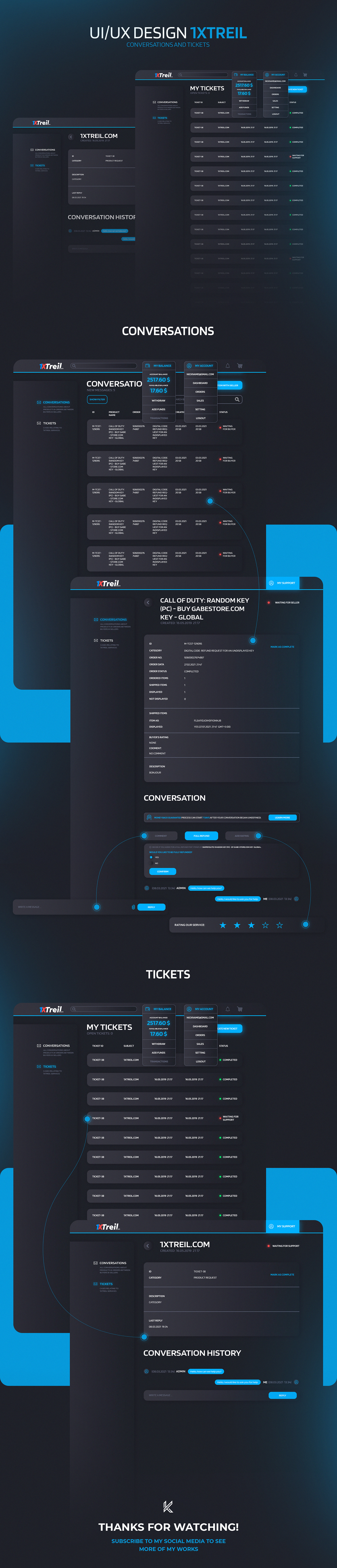 UI/UX 1XTREIL — Изображение №1 — Интерфейсы на Dprofile