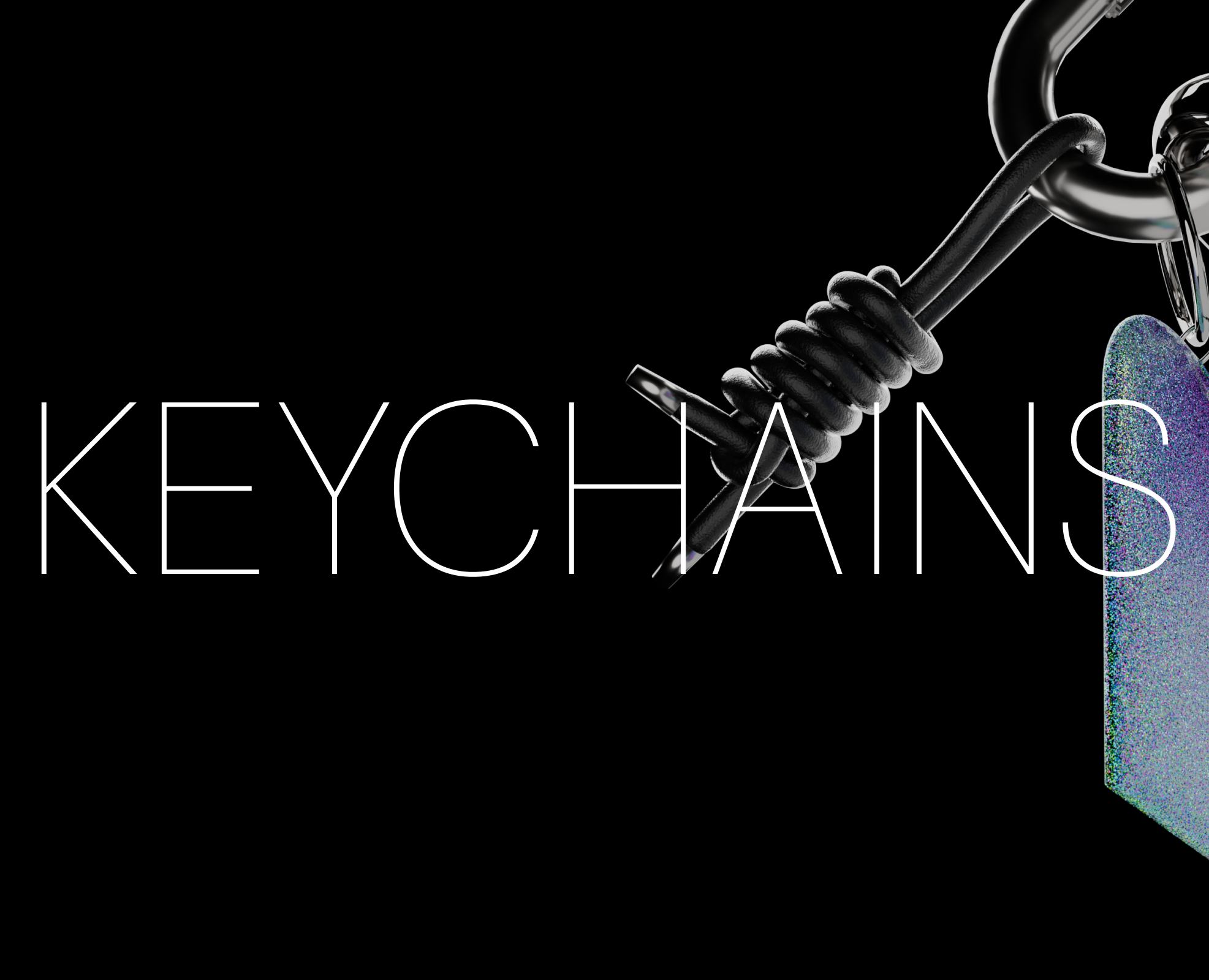 Keychains 3D illustrations — 3D, Анимация на Dprofile