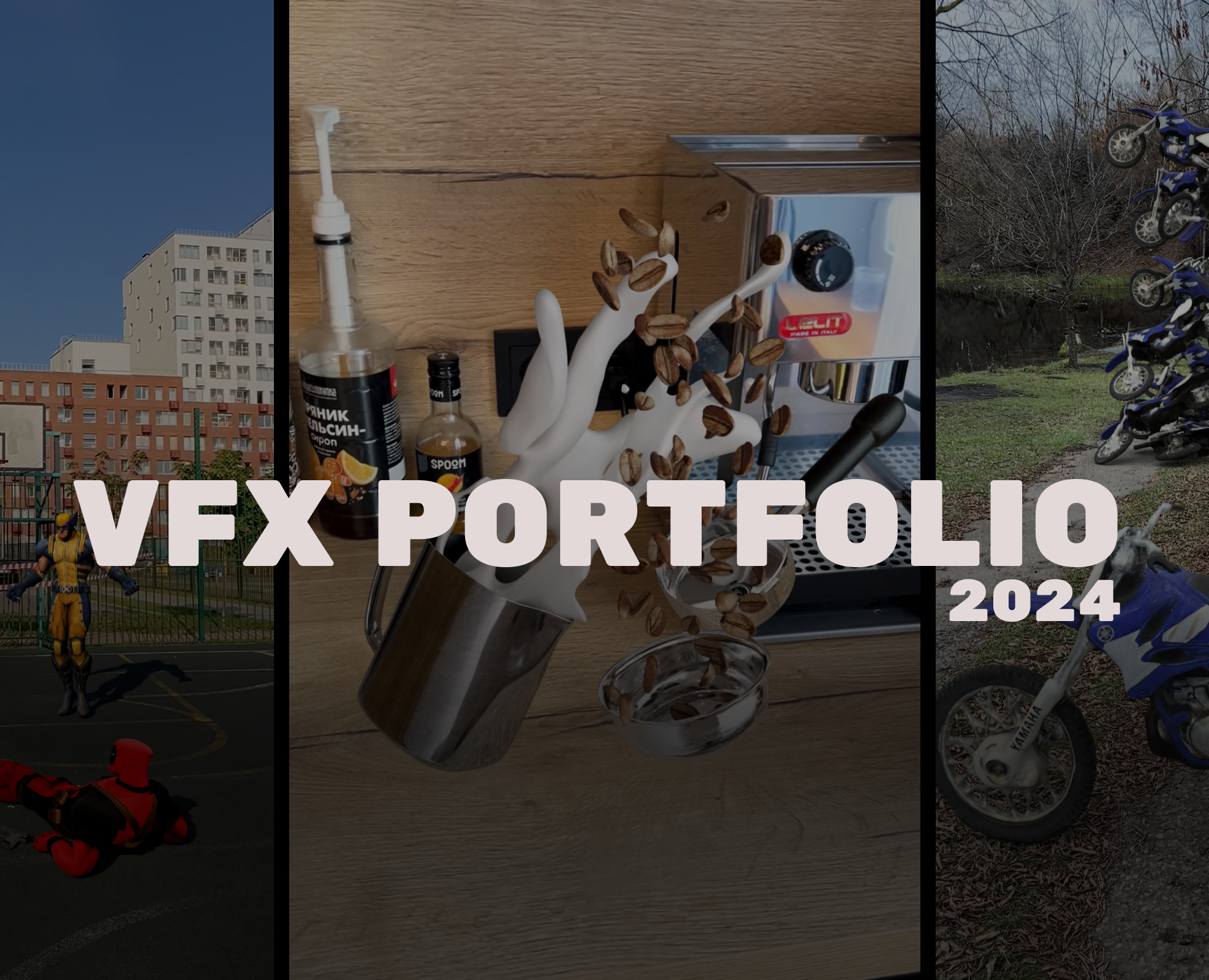VFX 3D Portfolio 2024/ VFX Портфолио 2024 — 3D, Анимация на Dprofile