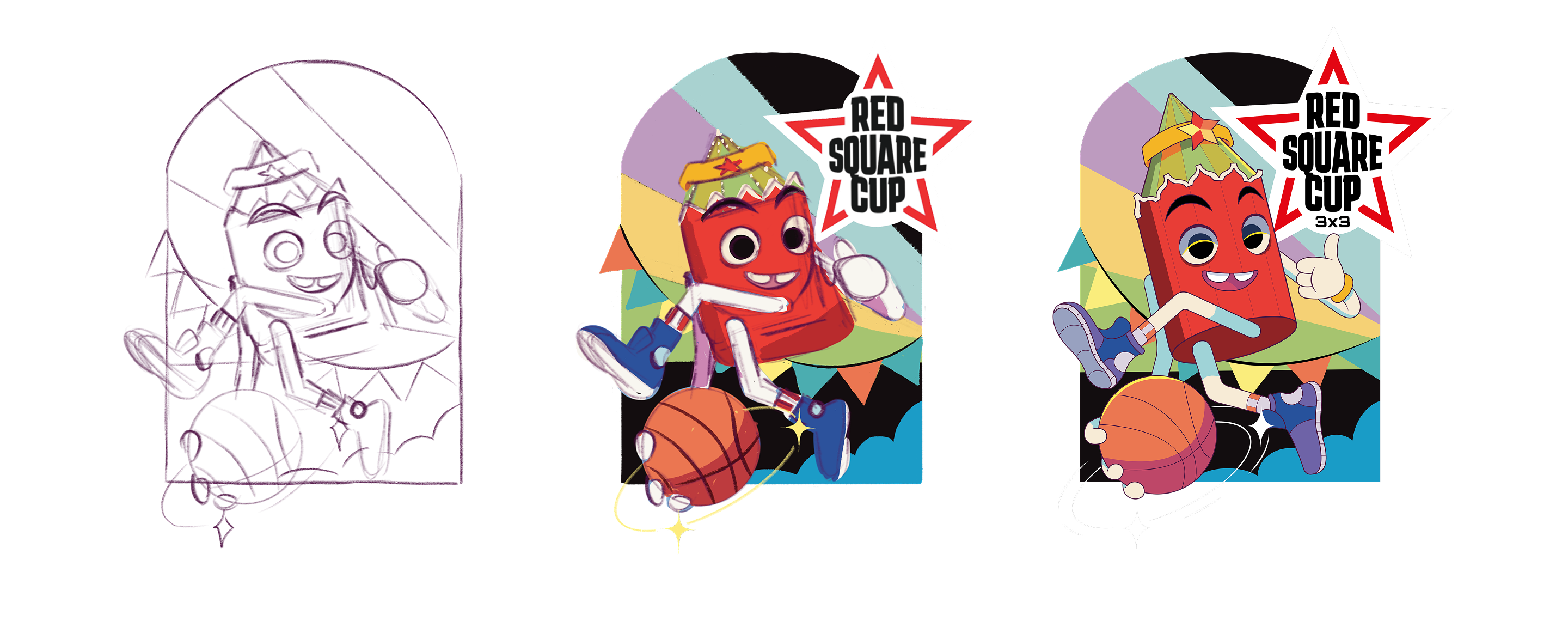 ILLUSTRATION for Streetbasket Russia — Изображение №3 — Брендинг, Иллюстрация на Dprofile