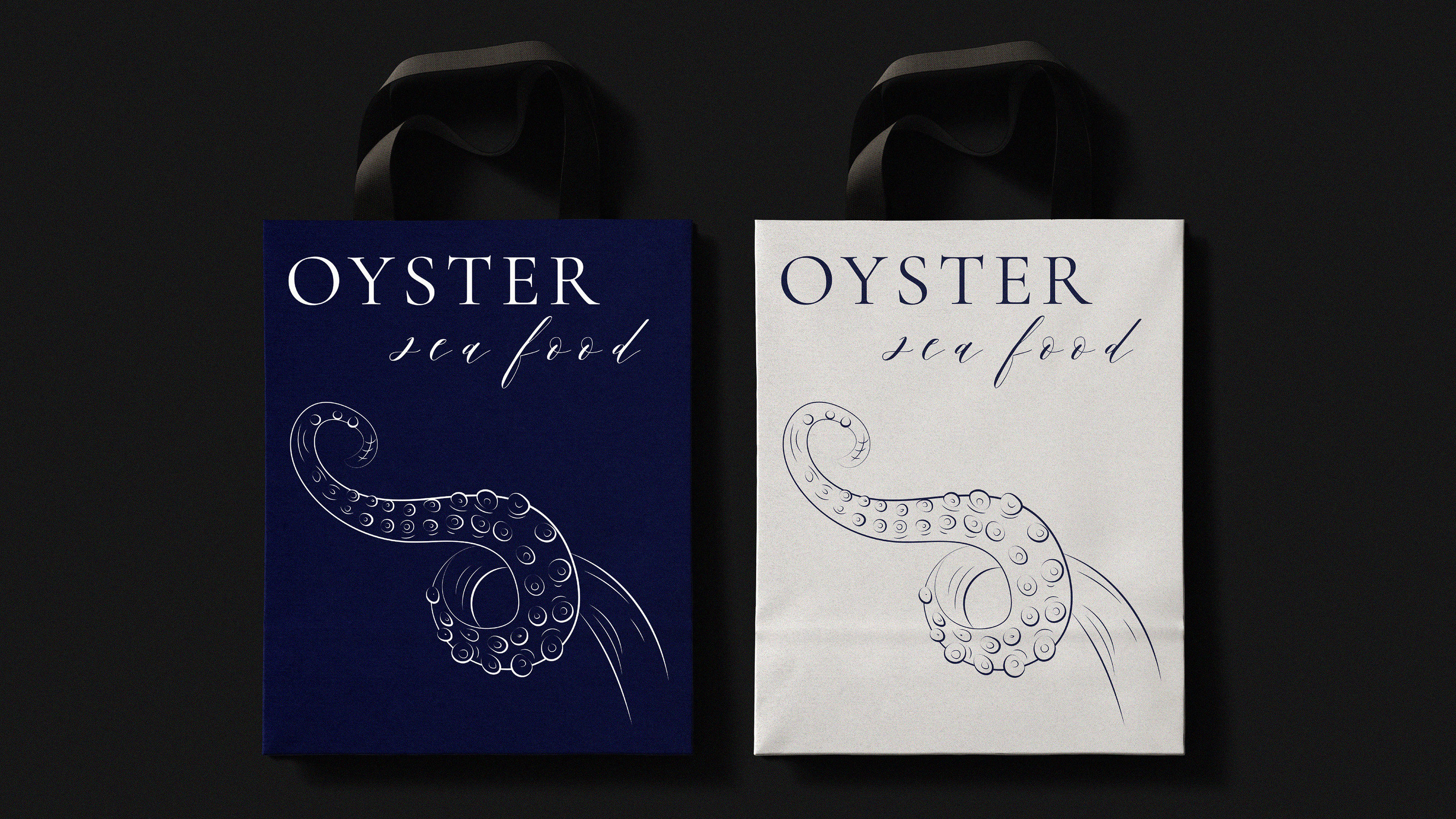 Брендинг для ресторана Oyster — Изображение №8 — Брендинг, Графика на Dprofile