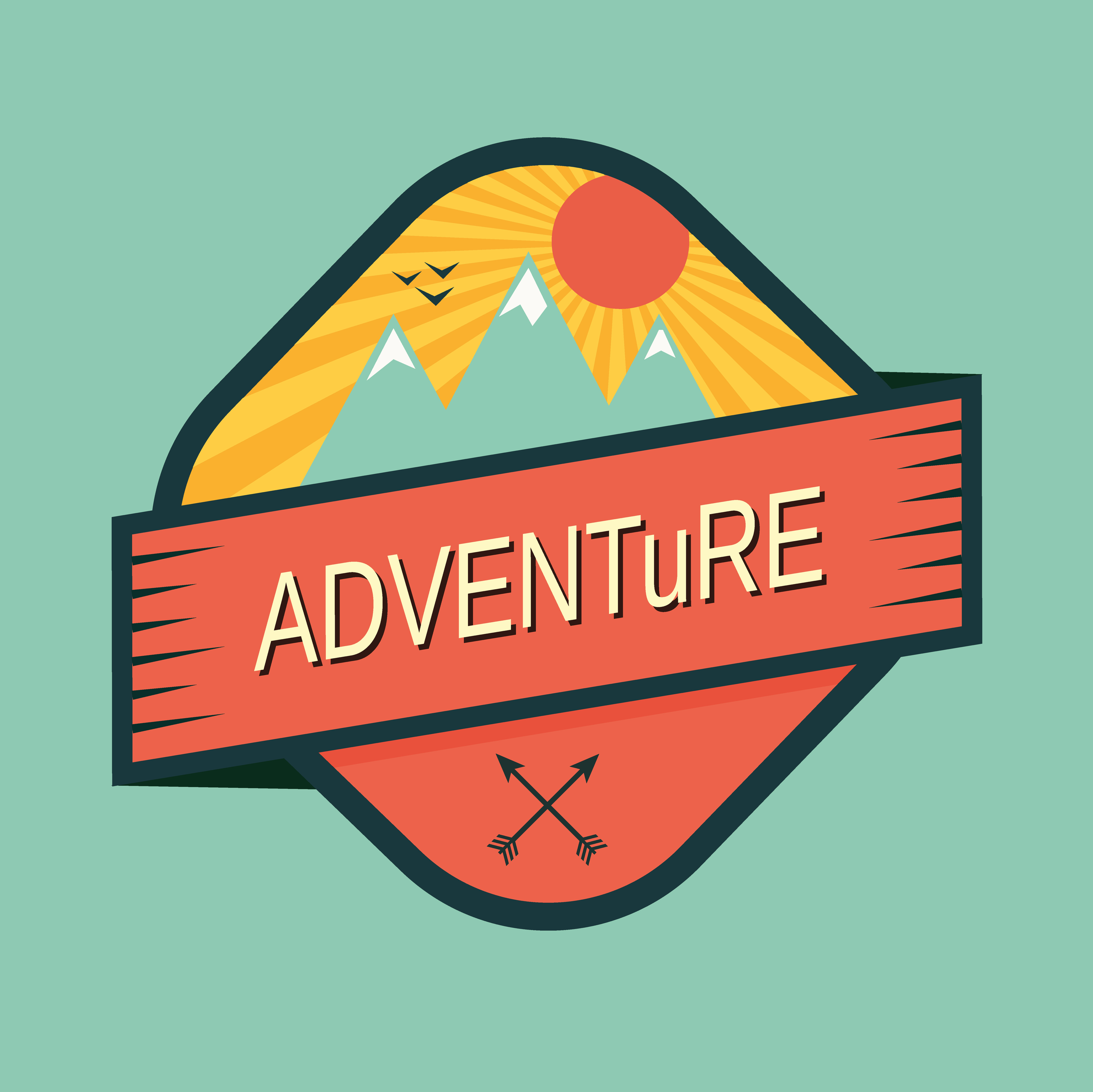 Логотип ADVENTuRE — Изображение №1 — Брендинг, Графика на Dprofile