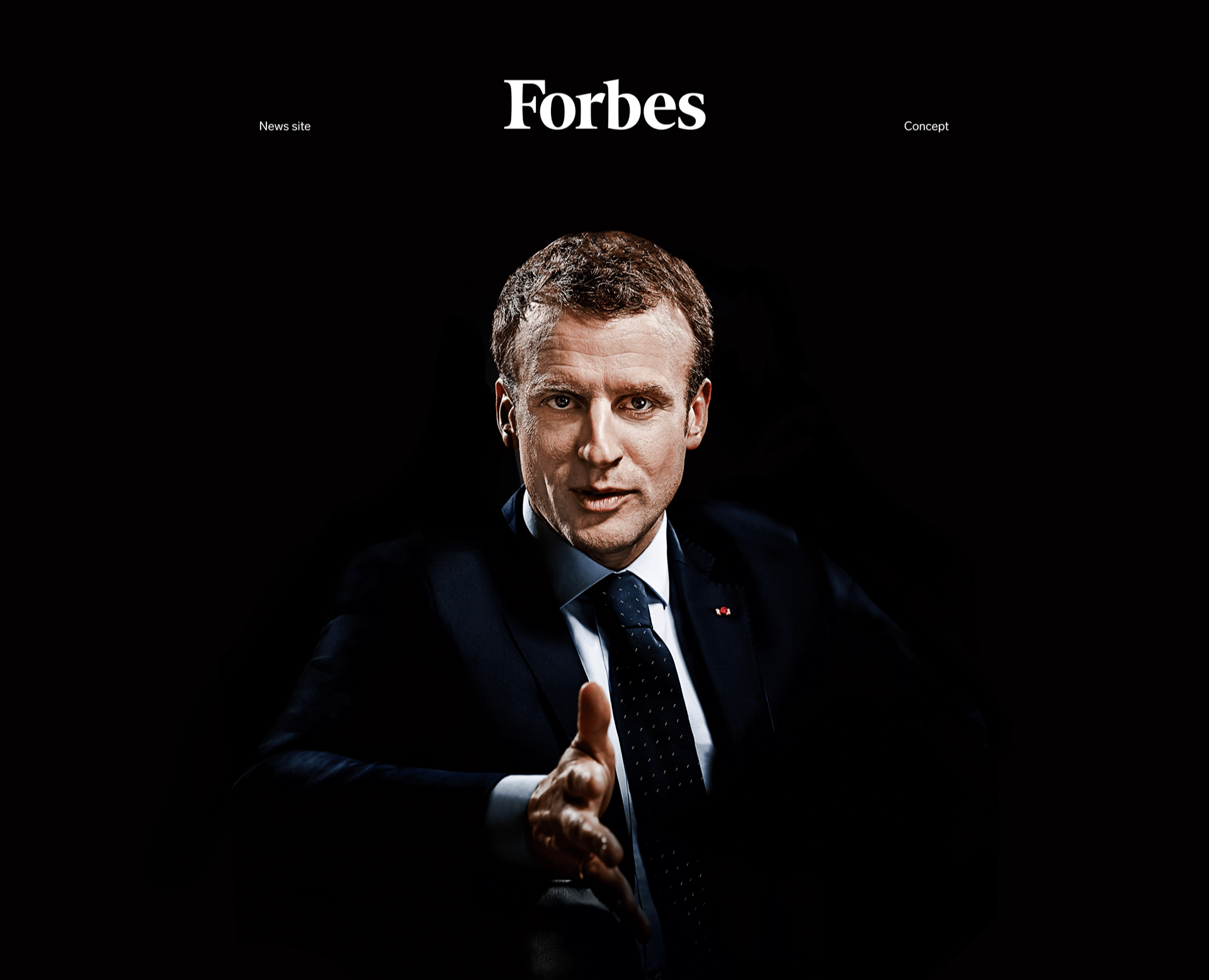 FORBES | News site (CONCEPT) на Dprofile
