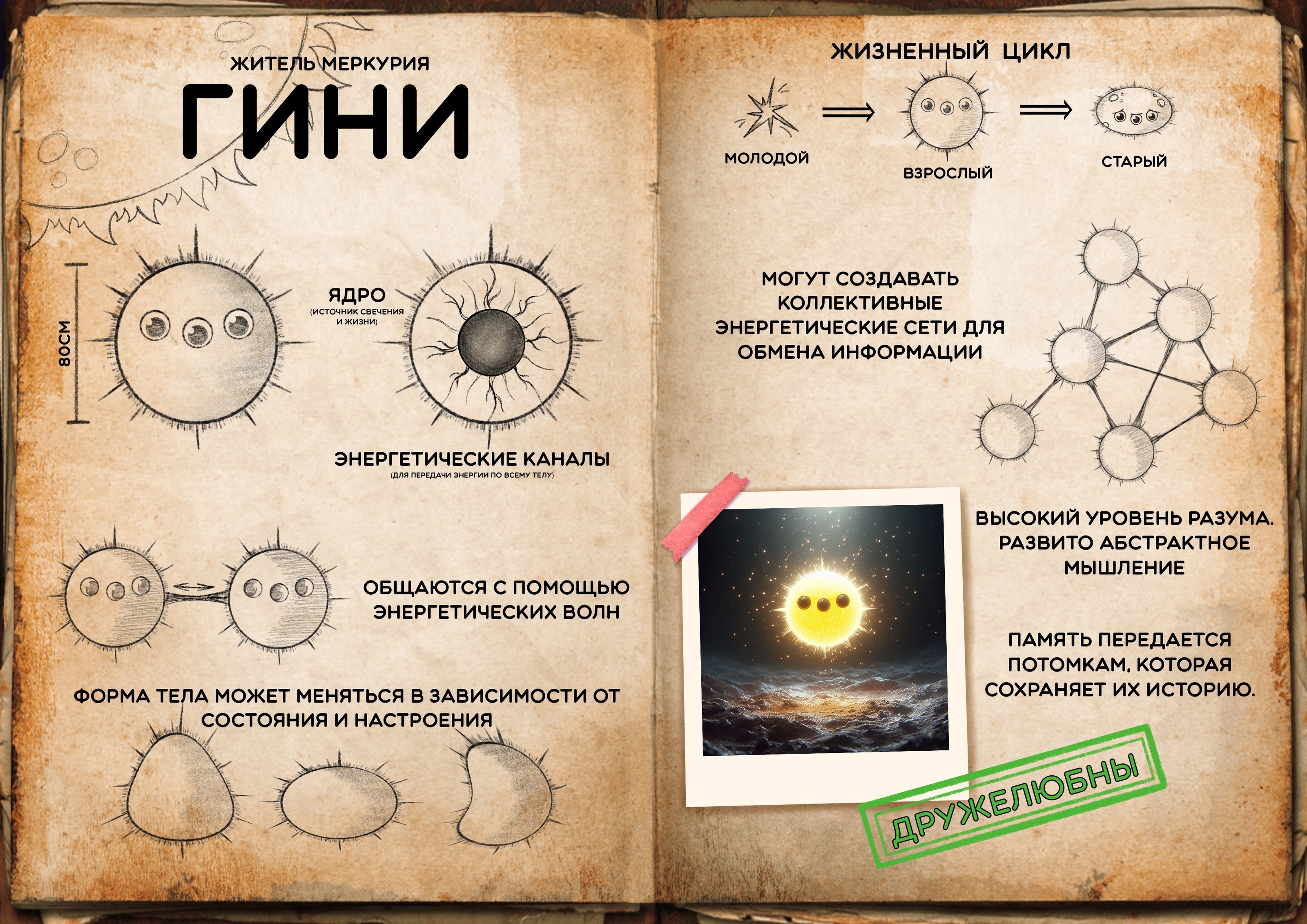 Школьный проект 2 класса. Оформление презентации — Изображение №3 — Иллюстрация, Графика на Dprofile