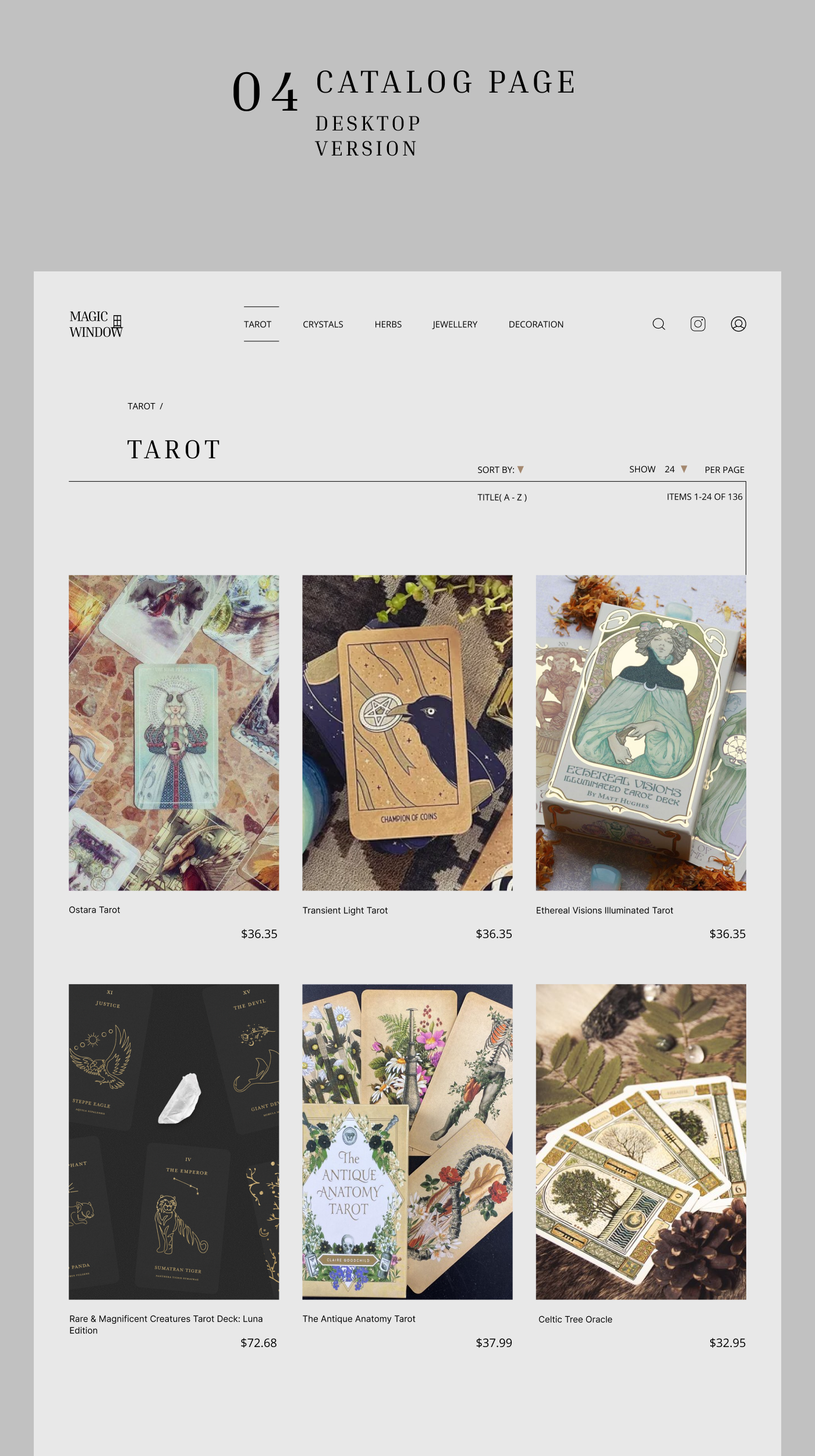 Magic Window Store — Изображение №8 — Интерфейсы на Dprofile