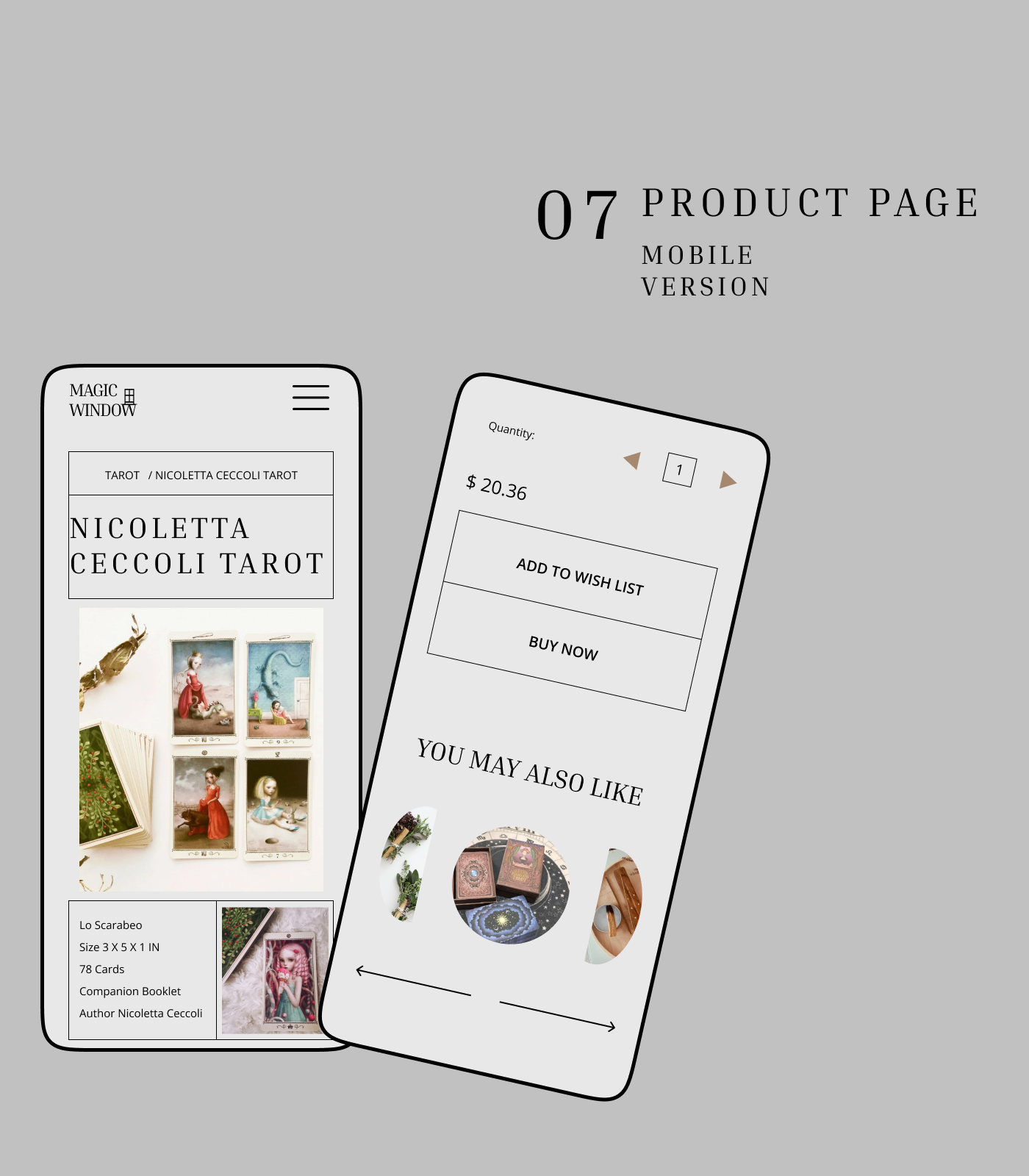Magic Window Store — Изображение №12 — Интерфейсы на Dprofile