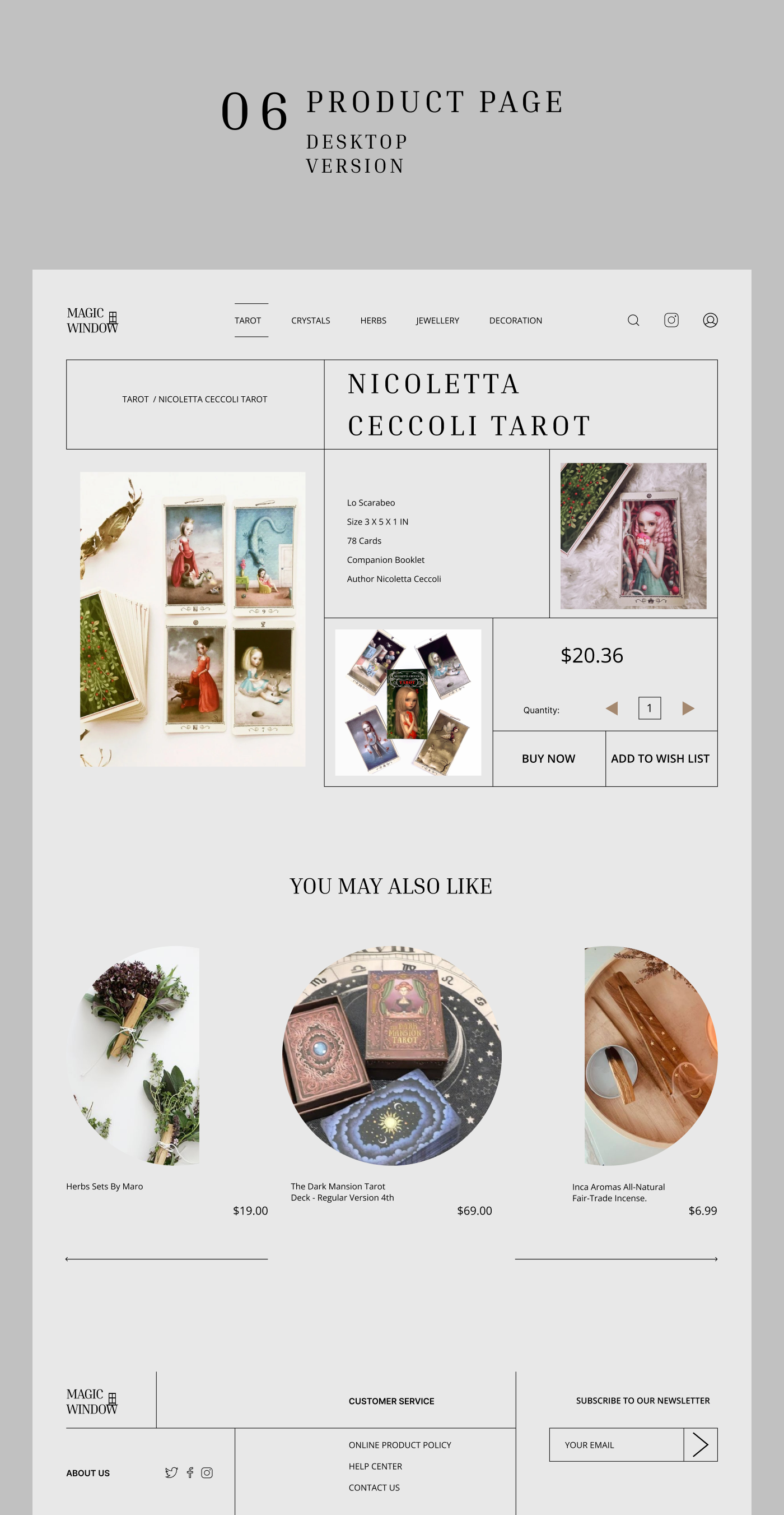 Magic Window Store — Изображение №11 — Интерфейсы на Dprofile