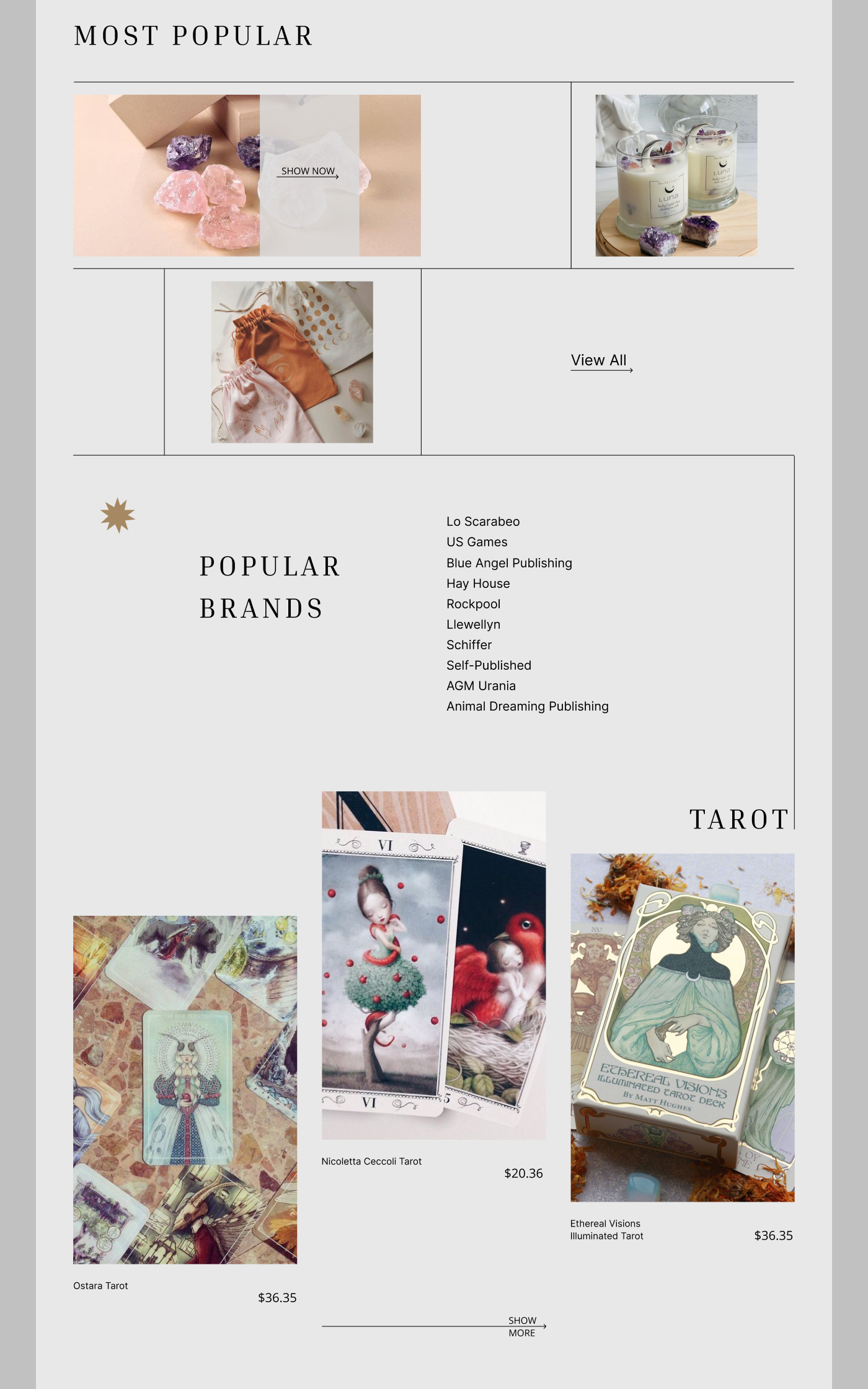 Magic Window Store — Изображение №3 — Интерфейсы на Dprofile
