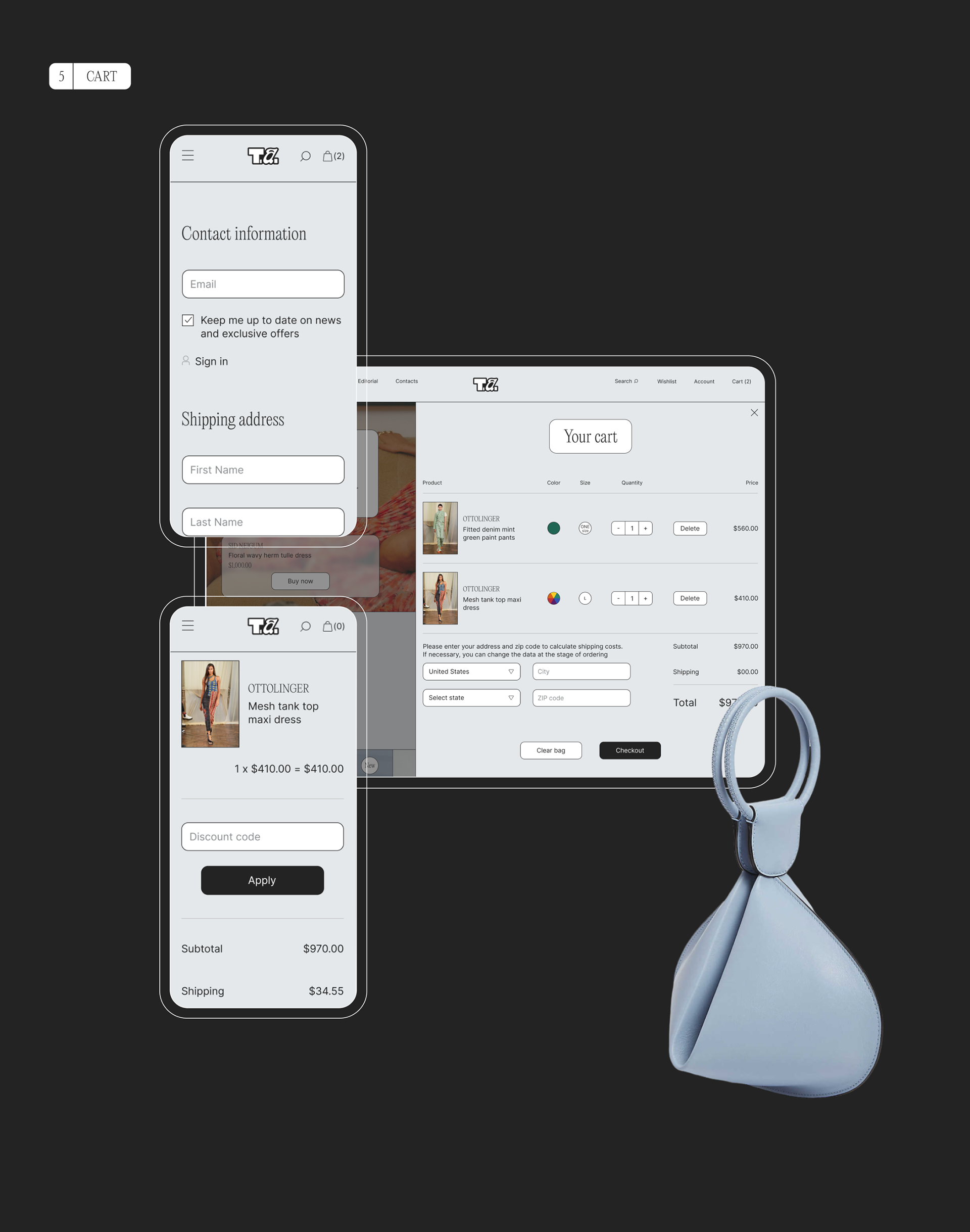 T.A. — E-commerce website redesign — Изображение №9 — Интерфейсы, Маркетинг на Dprofile