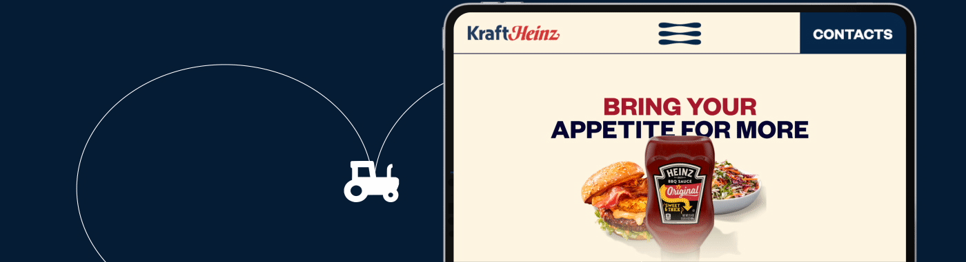 Kraft Heinz Company — website redesign — Изображение №6 — Интерфейсы, Маркетинг на Dprofile