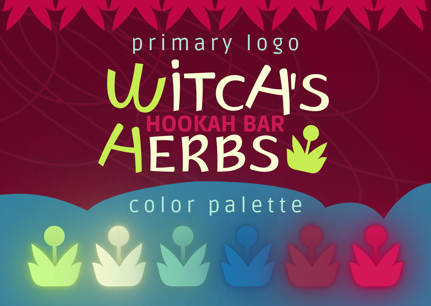 Logo "Witchʼs herbs" — Изображение №2 — Брендинг, Графика на Dprofile