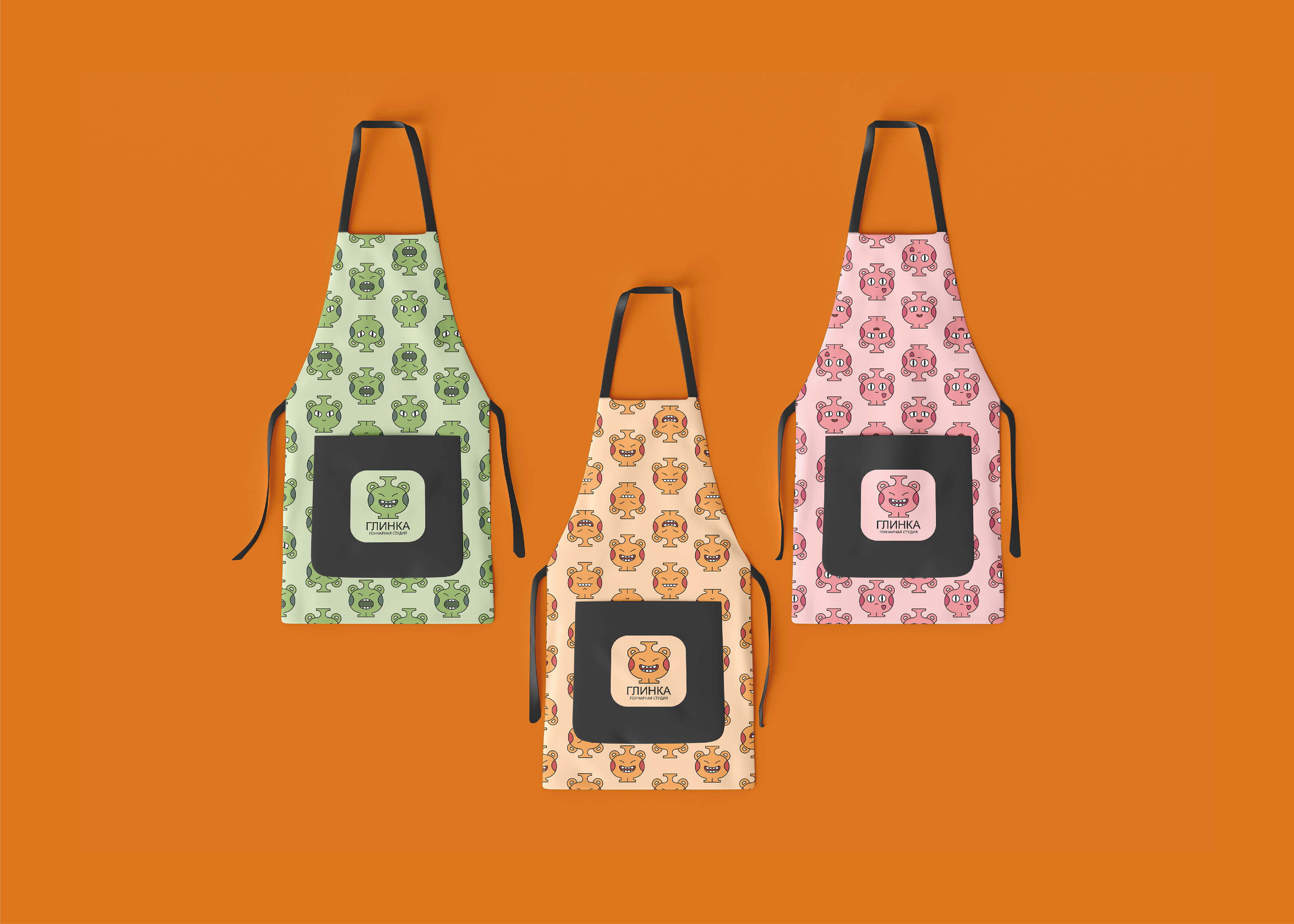 Айдентика для гончарной студии "Глинка" — Изображение №10 — Брендинг на Dprofile