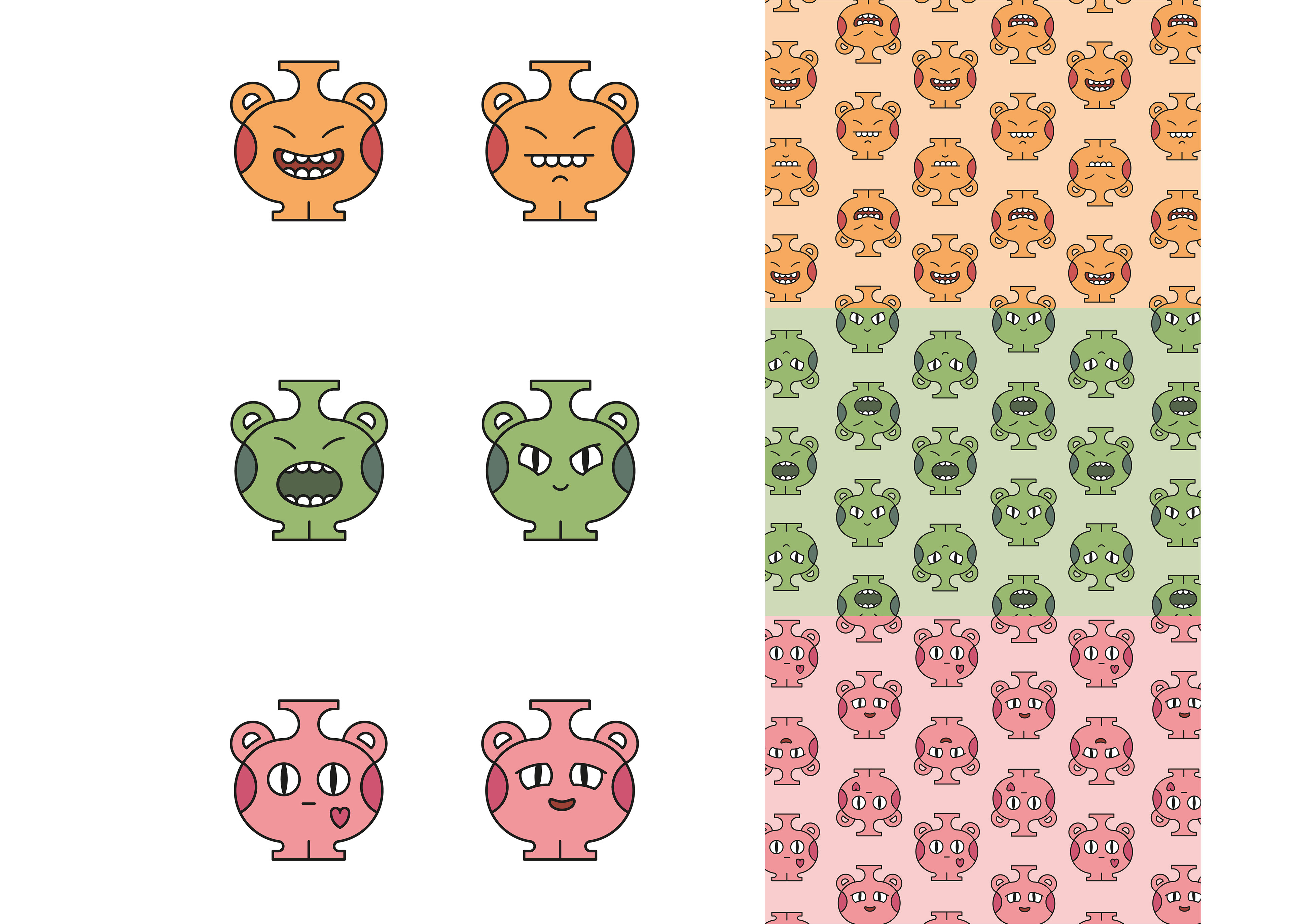 Айдентика для гончарной студии "Глинка" — Изображение №6 — Брендинг на Dprofile