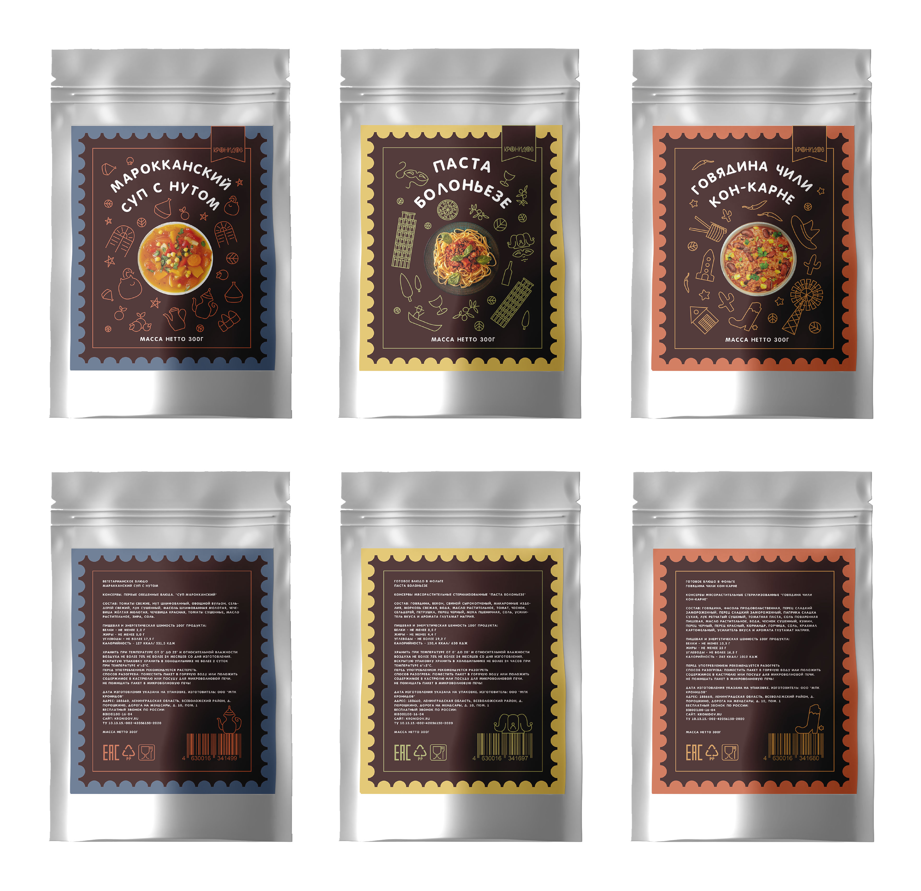 Айдентика для консервов "Кронидов" — Изображение №5 — Брендинг, Графика на Dprofile