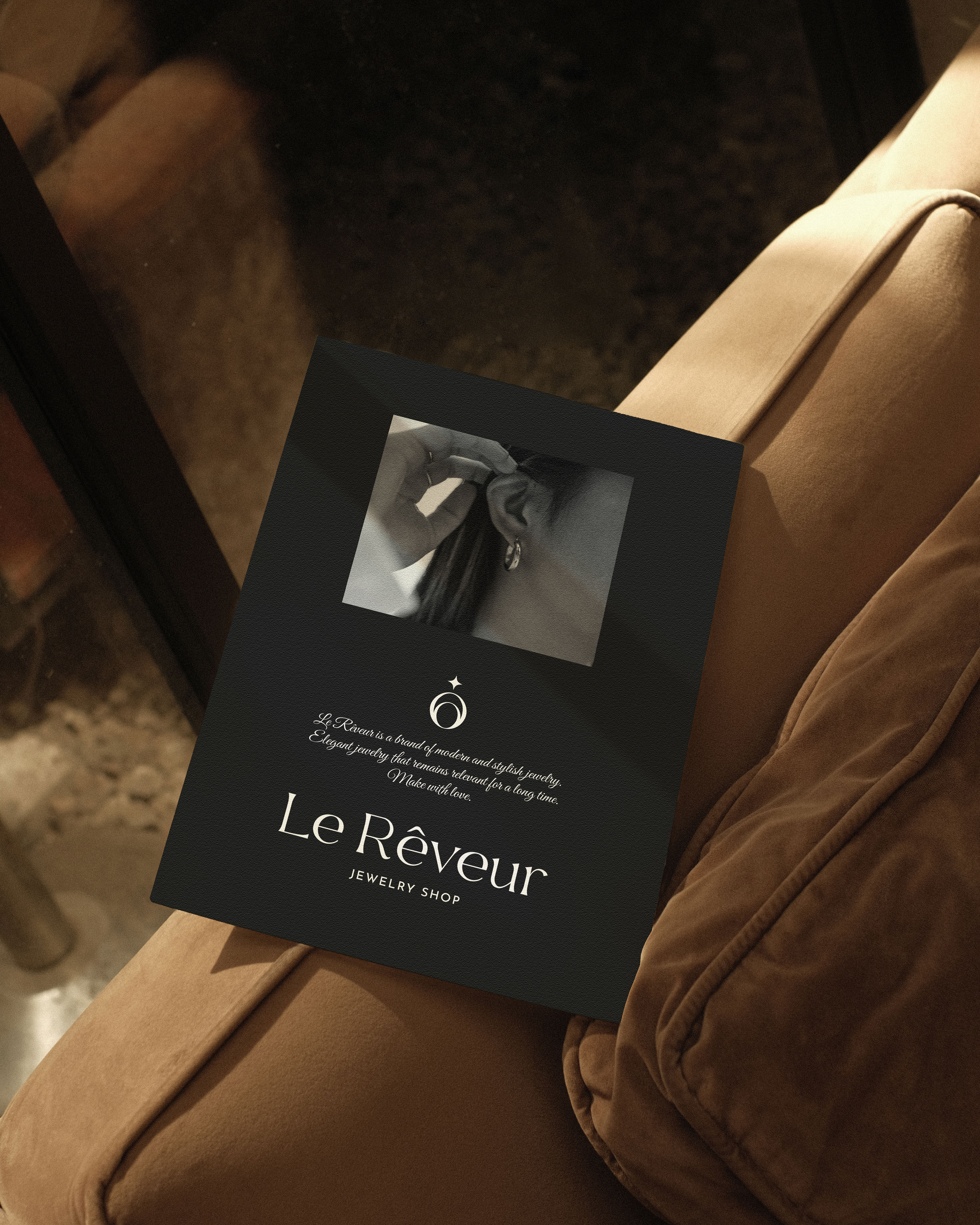 Логотип для бренда ювелирных украшений Le Rêveur — Изображение №6 — Брендинг, Графика на Dprofile