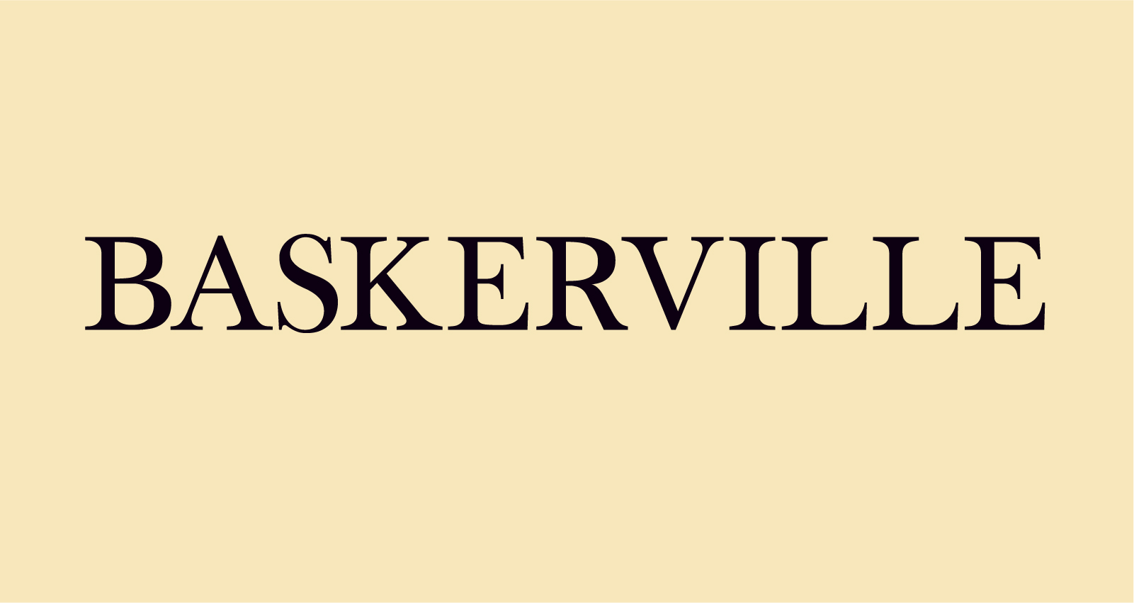 Шрифт Baskerville — Изображение №1 — Графика на Dprofile