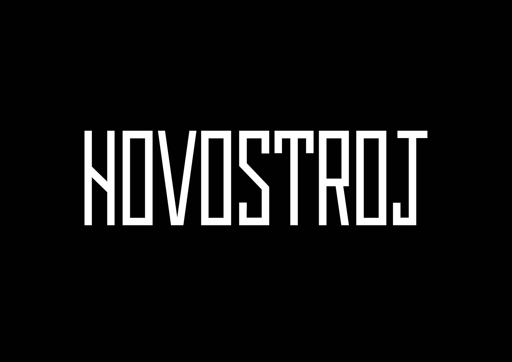 Novostroj Regular — Изображение №2 — Графика на Dprofile
