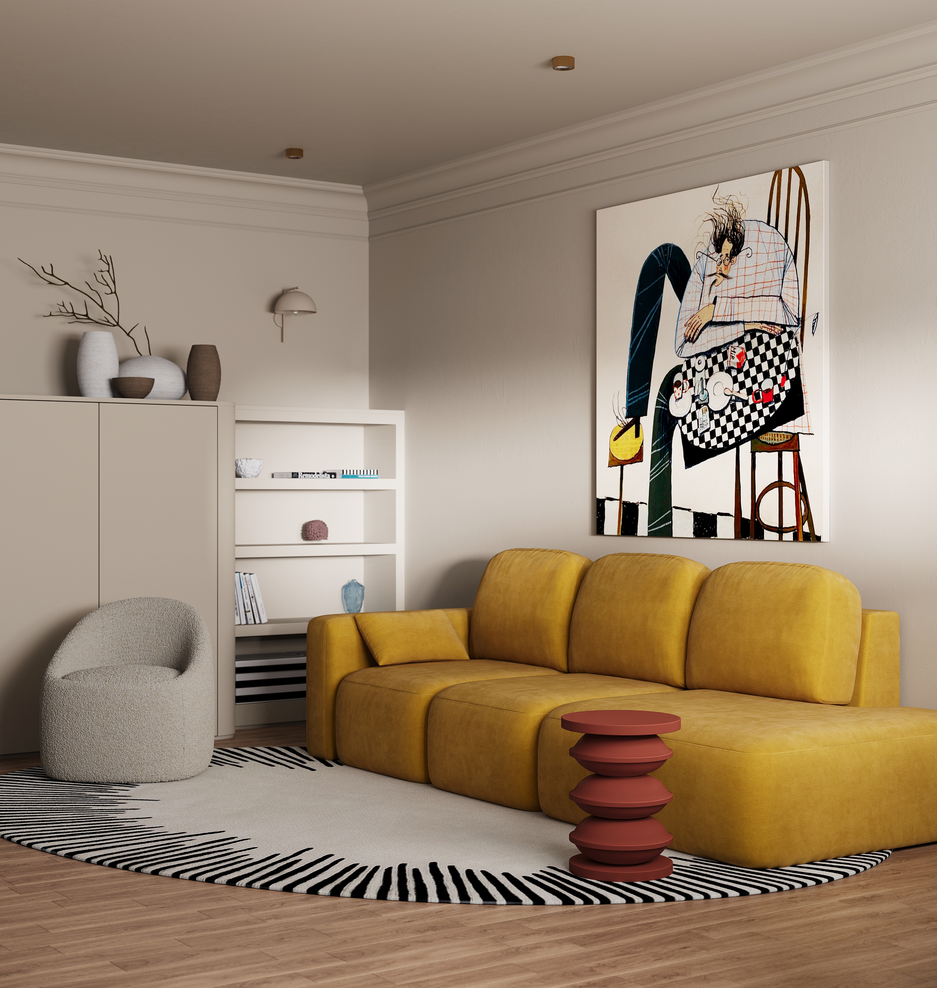 Квартира 38 кв.м. Новороссийск — Изображение №1 — 3D на Dprofile