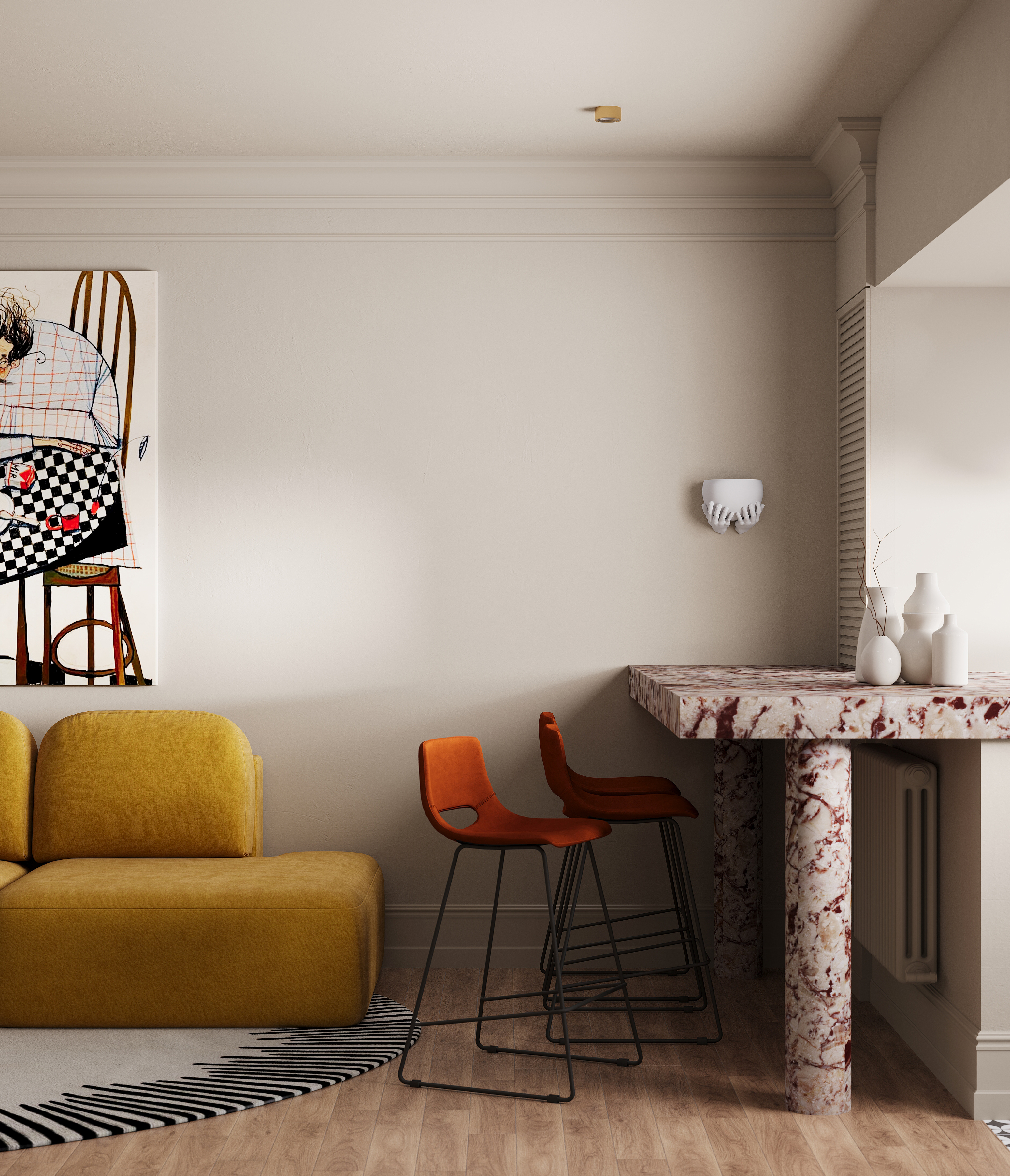 Квартира 38 кв.м. Новороссийск — Изображение №10 — 3D на Dprofile