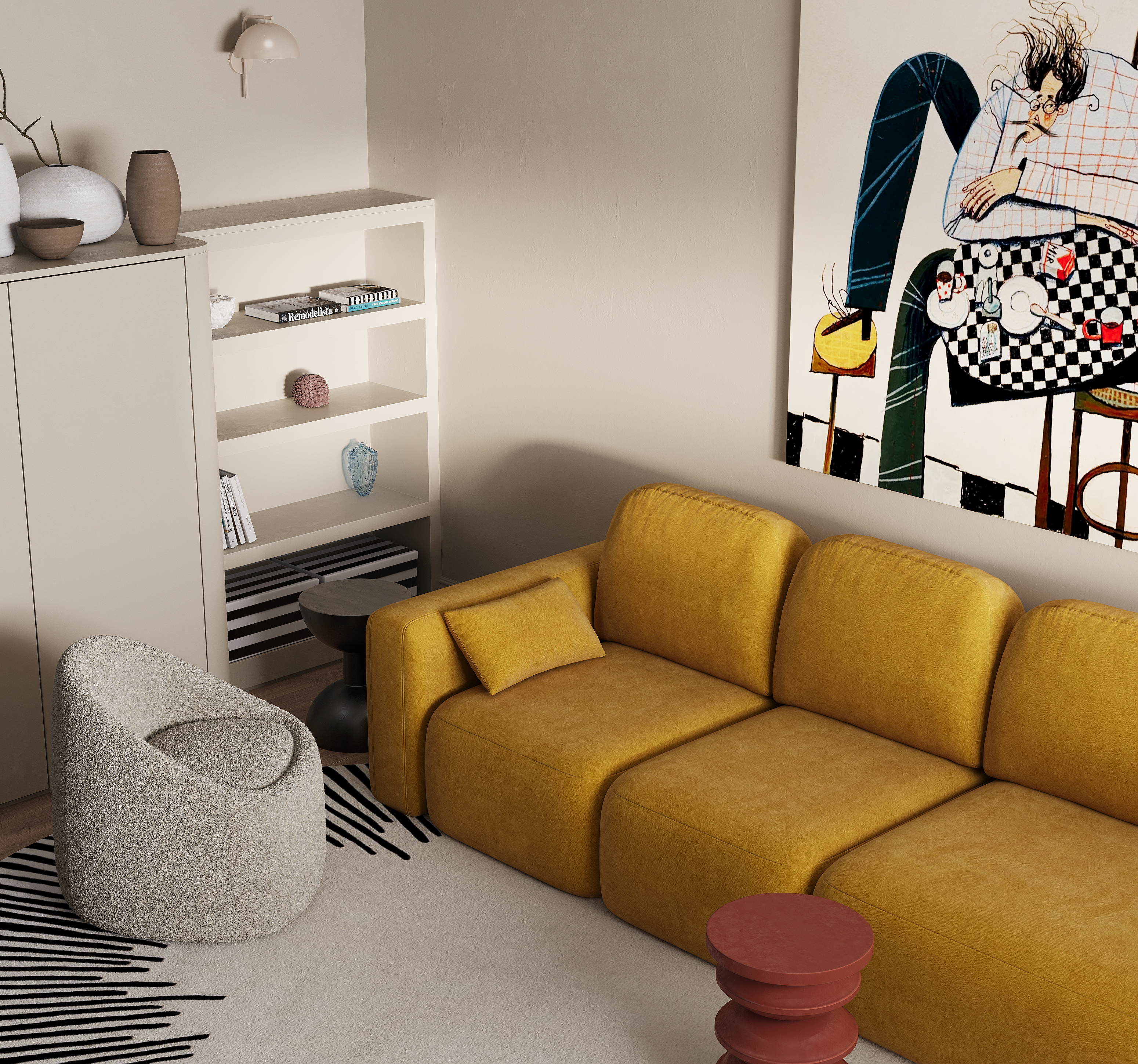 Квартира 38 кв.м. Новороссийск — Изображение №12 — 3D на Dprofile