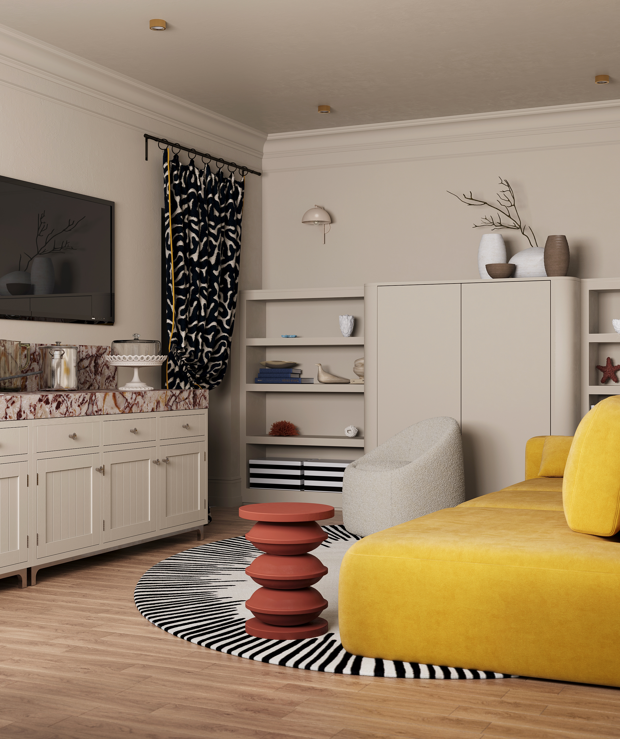 Квартира 38 кв.м. Новороссийск — Изображение №3 — 3D на Dprofile