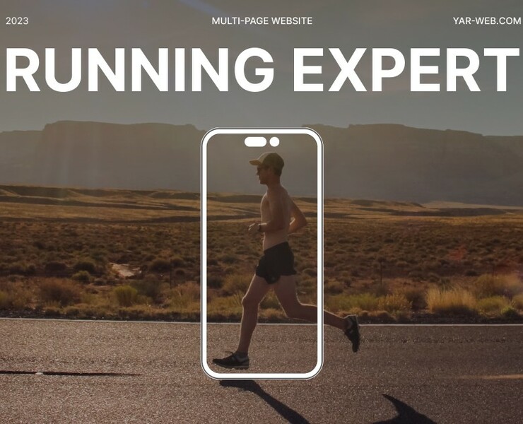 Running Expert | Multi-page website — Интерфейсы на Dprofile
