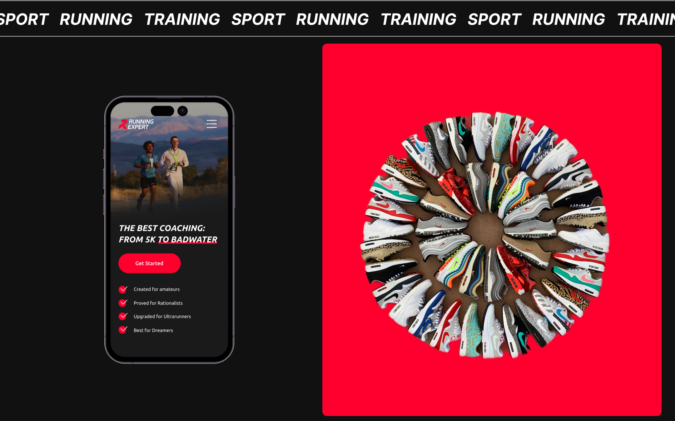 Running Expert | Multi-page website — Изображение №3 — Интерфейсы на Dprofile