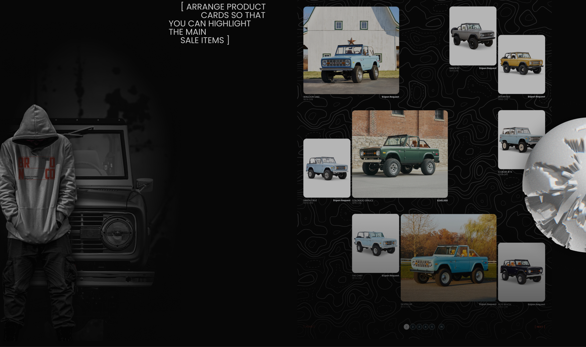 Classic Ford Bronco — Изображение №14 — Интерфейсы, Анимация на Dprofile