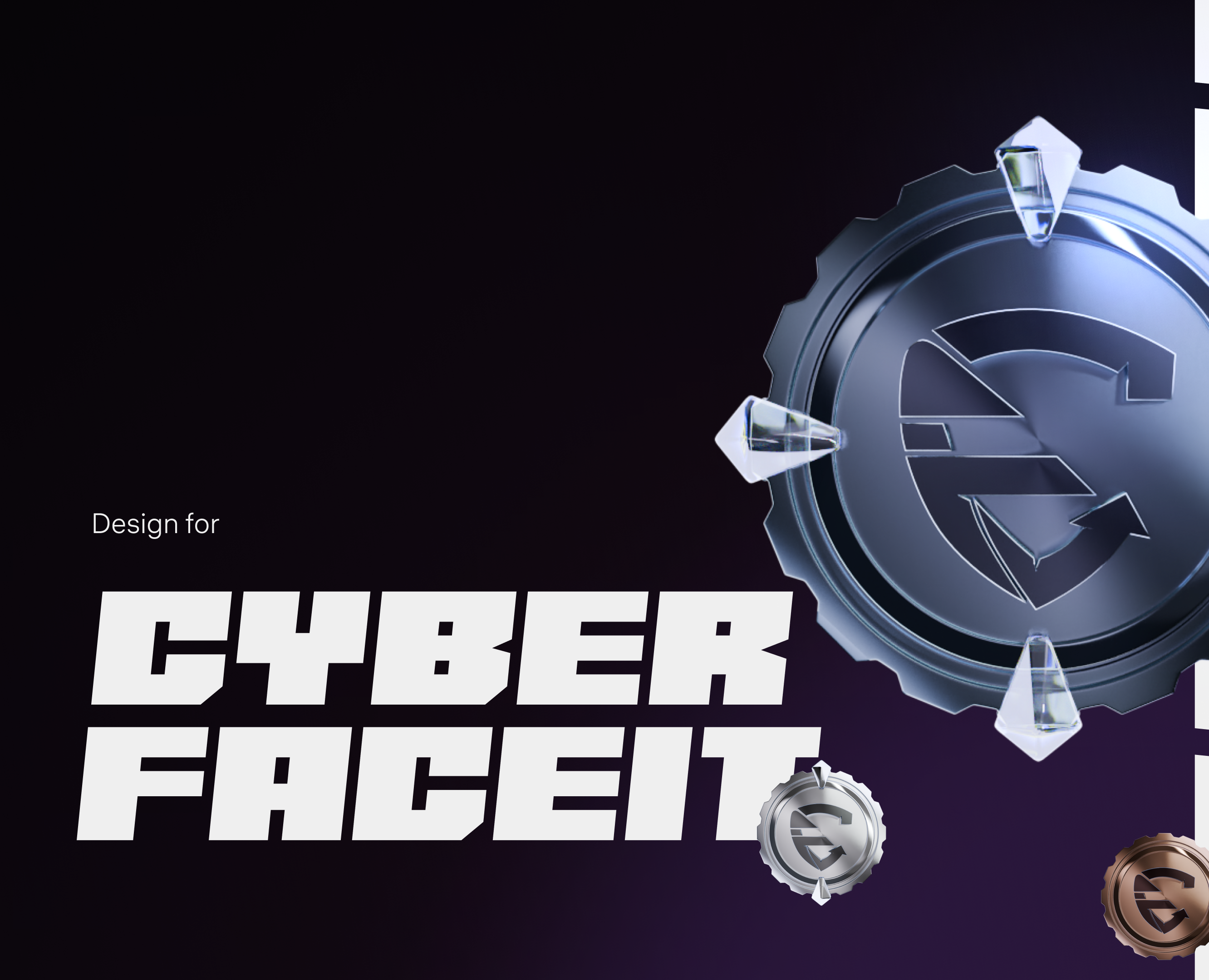 Cyber FaceIt New Season — Графика, Маркетинг на Dprofile