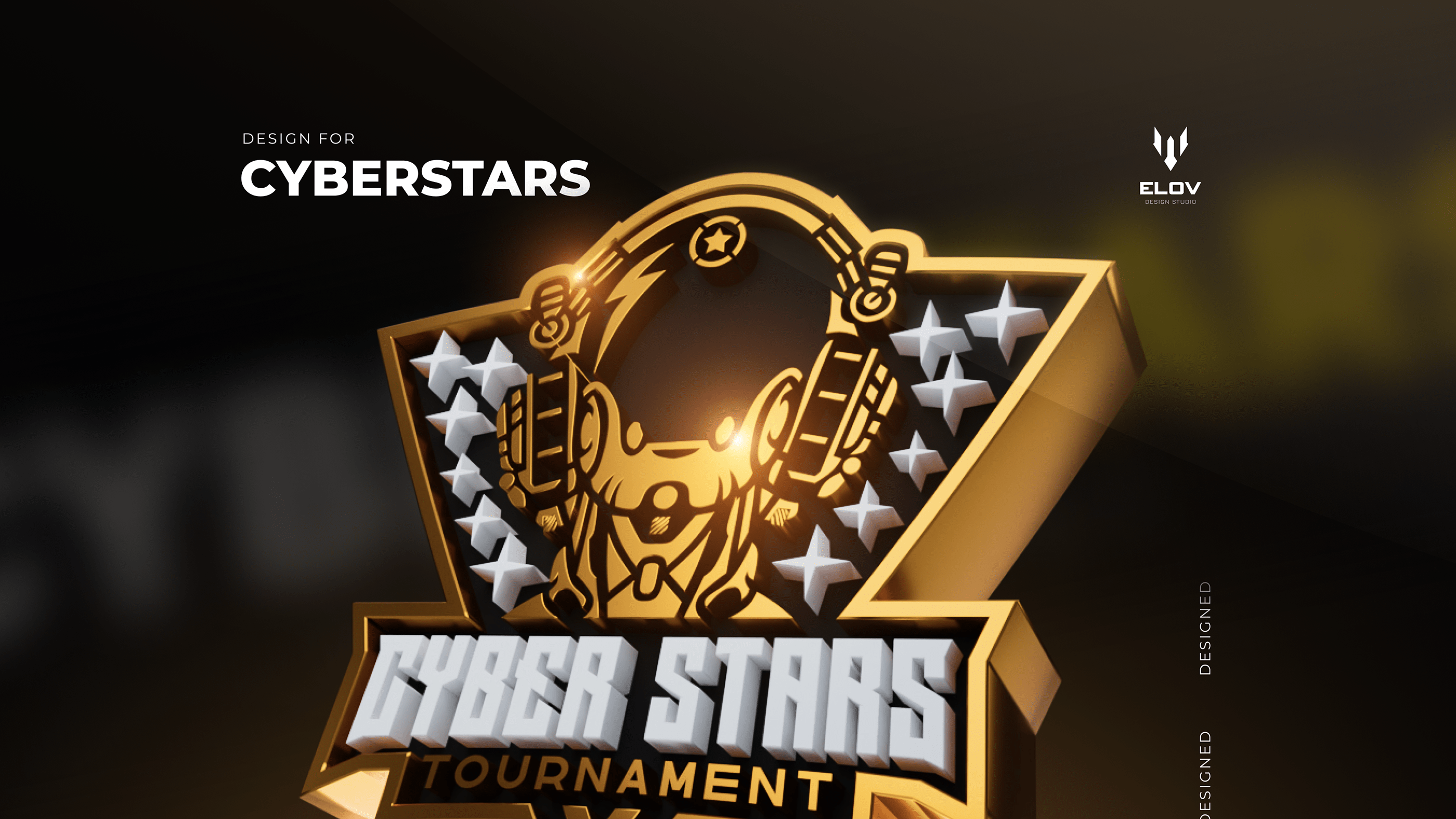Tournament Design | CyberStars — Изображение №1 — Брендинг, Графика на Dprofile
