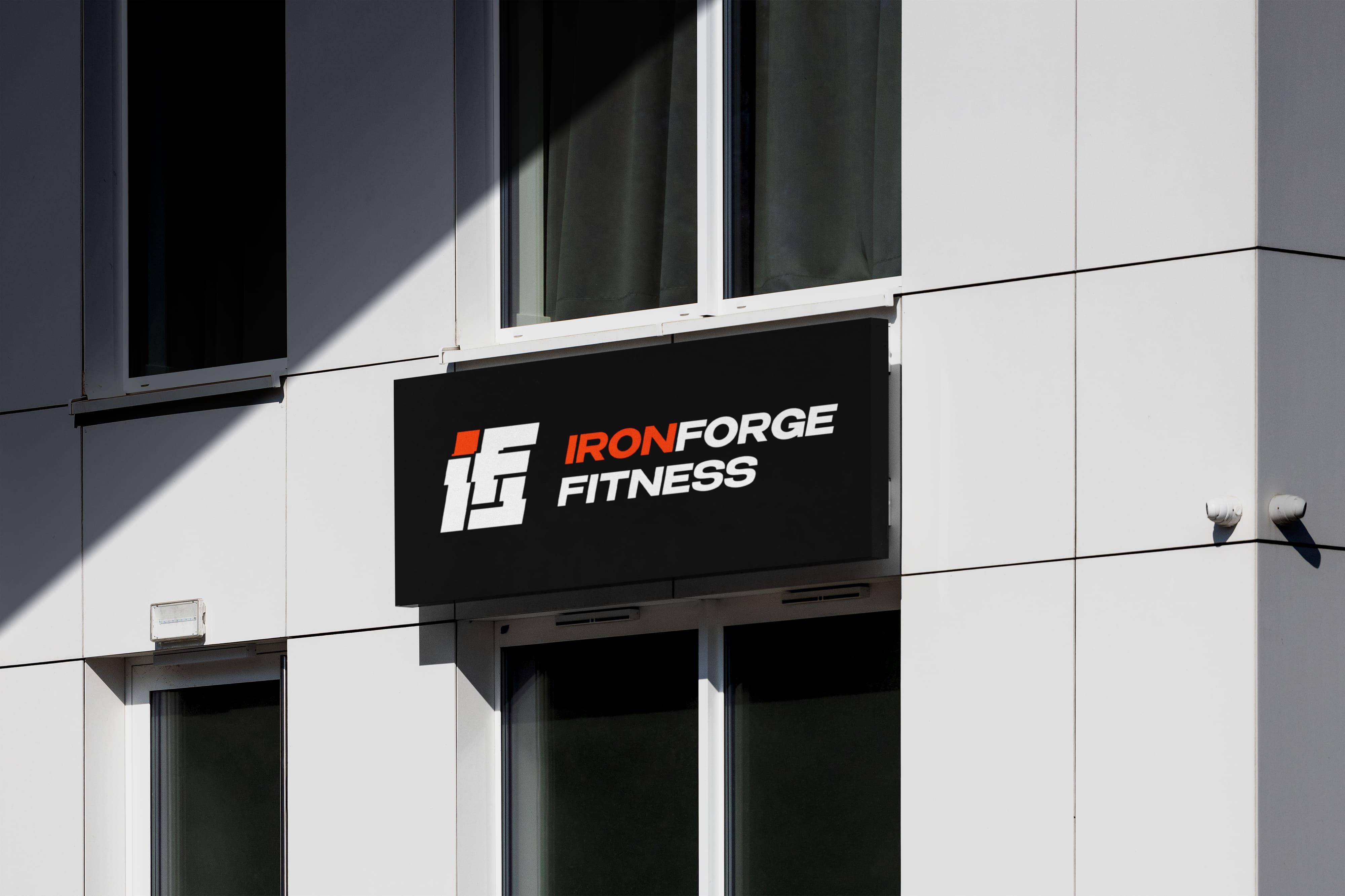 Разработка логотипа IronForge Fitness — Изображение №5 — Брендинг на Dprofile