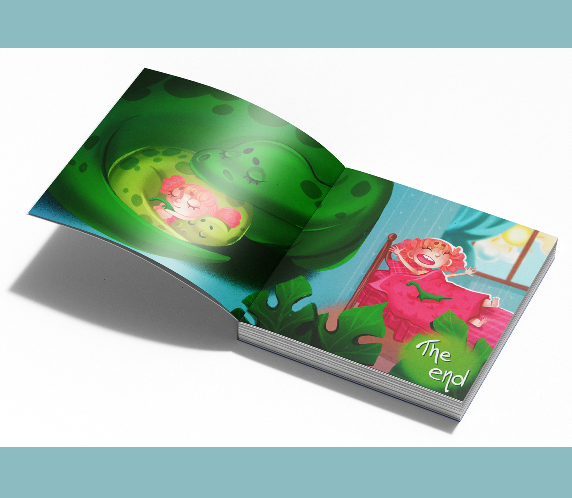 Dina & dino | книжка-картинка — Изображение №15 — Иллюстрация, Графика на Dprofile
