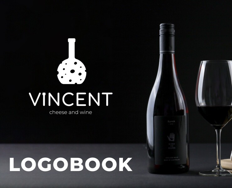 Логобук для ресторана VINCENT — Брендинг, Маркетинг на Dprofile