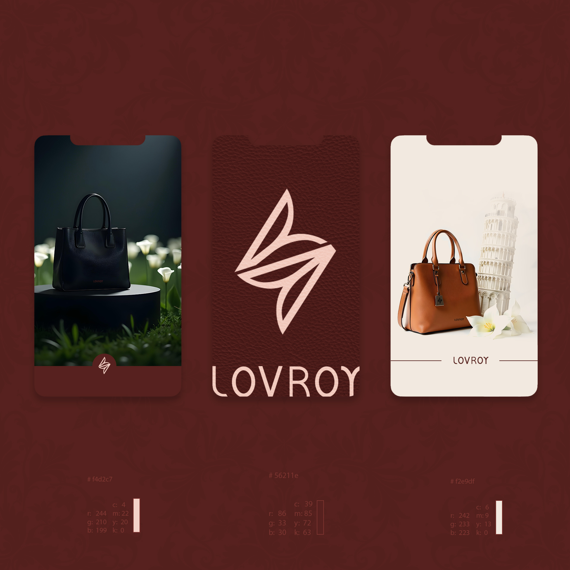 LOVROY | brand identity — Изображение №5 — Брендинг на Dprofile