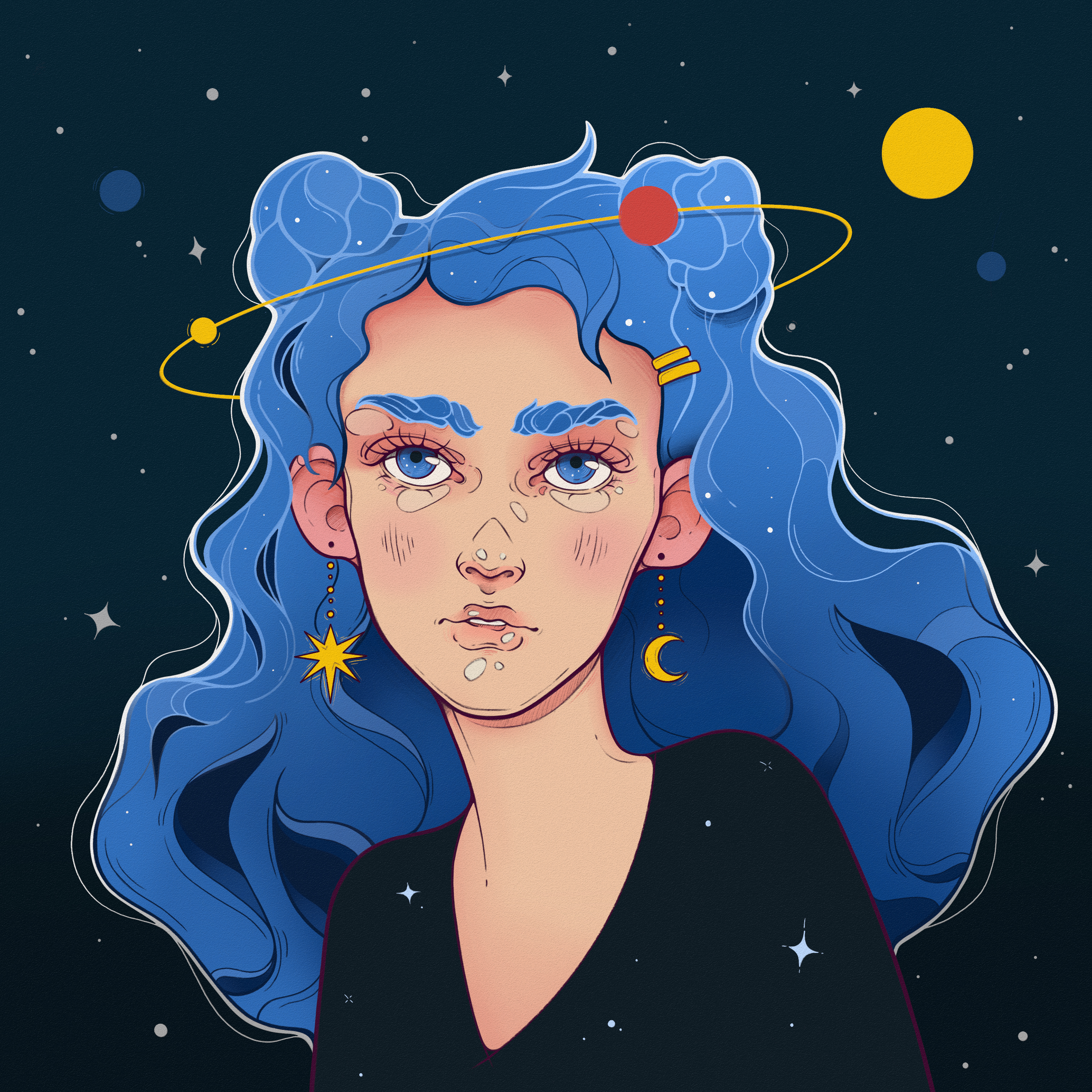 Космос — Изображение №1 — Иллюстрация на Dprofile