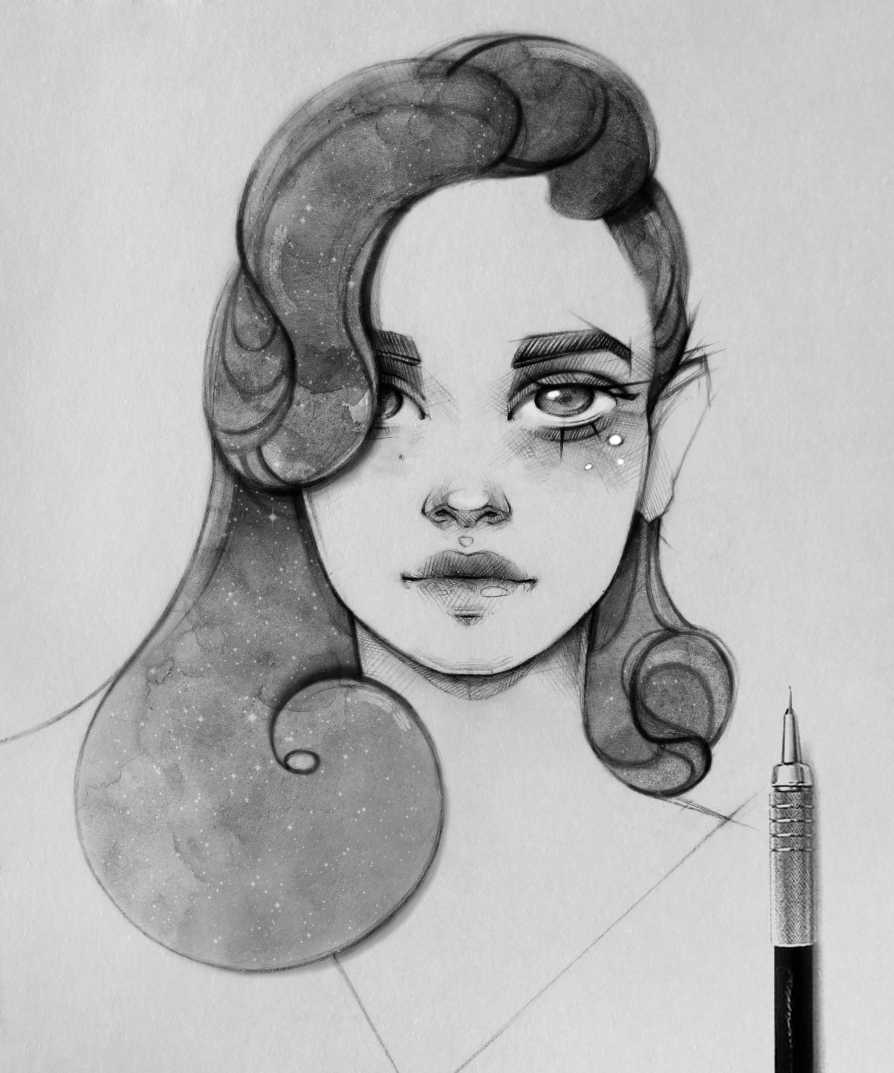 Портреты «Графика» — Изображение №7 — Иллюстрация на Dprofile