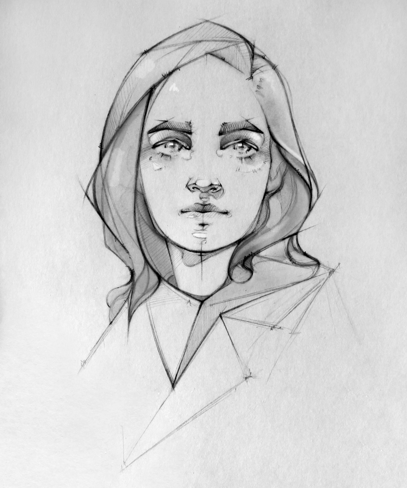 Портреты «Графика» — Изображение №1 — Иллюстрация на Dprofile