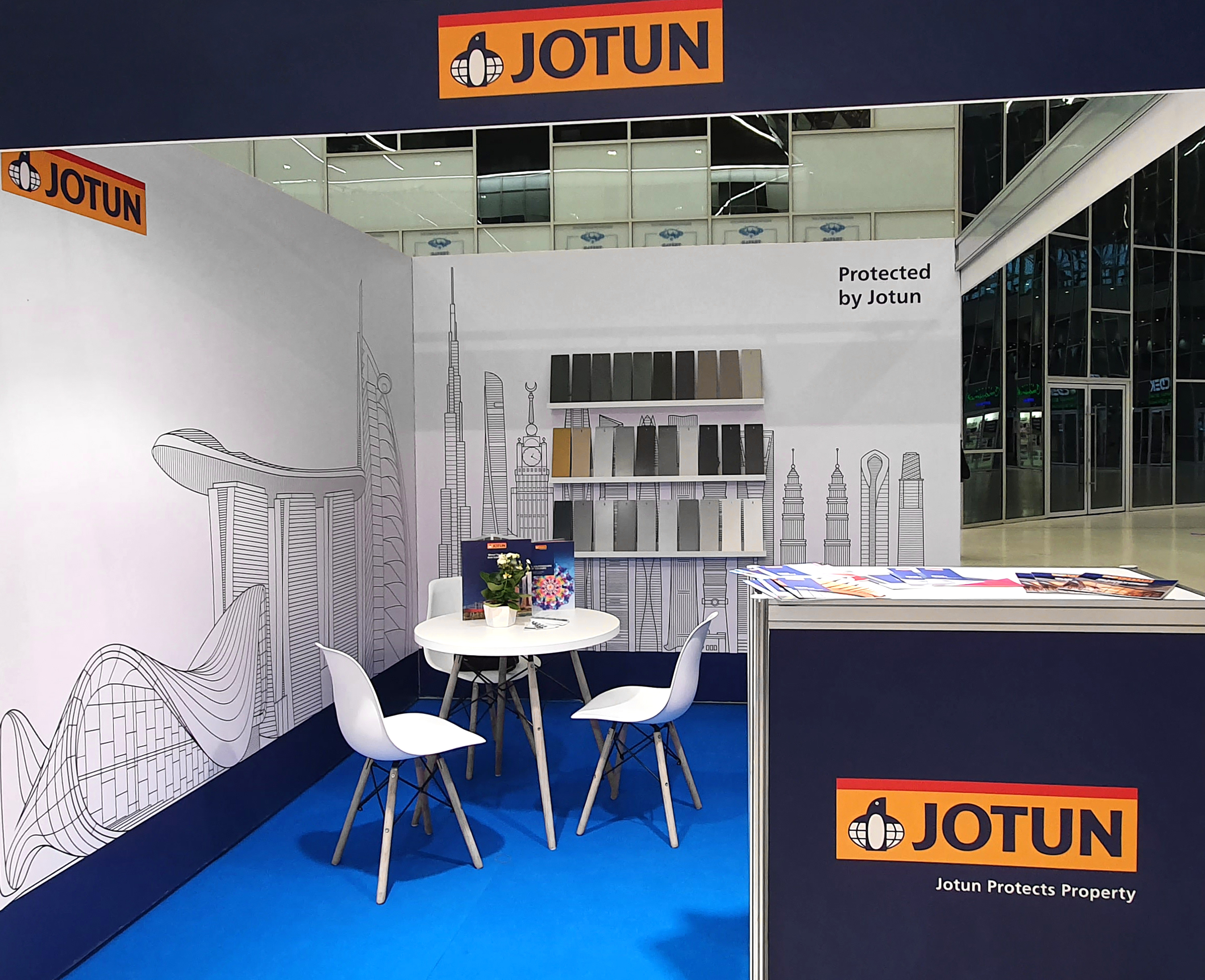 Иллюстрации для стенда Jotun — Изображение №1 — Иллюстрация, Графика на Dprofile