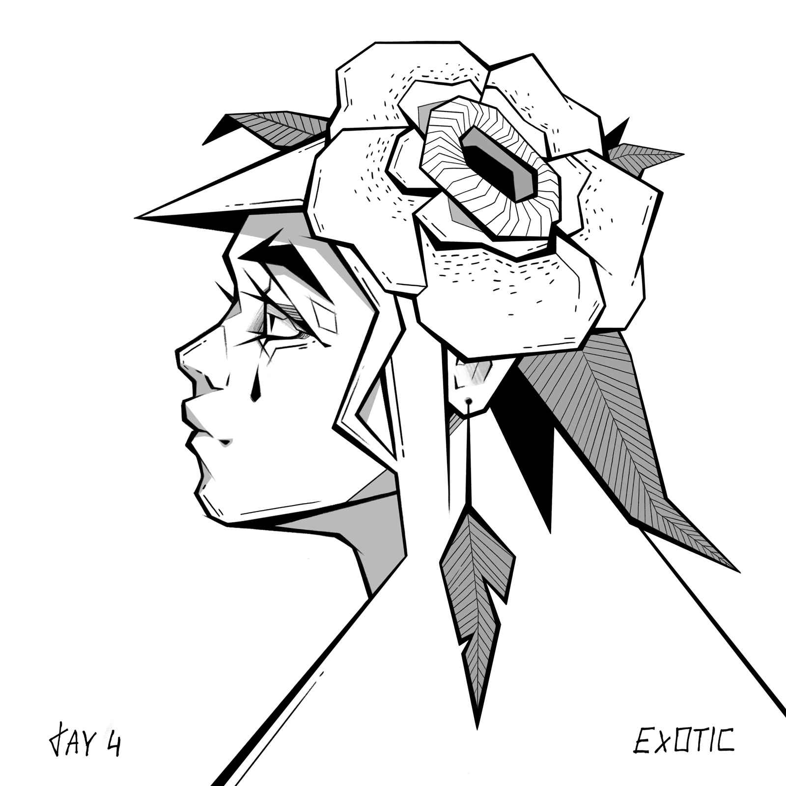 Inktober 2024 — Изображение №8 — Иллюстрация, Графика на Dprofile