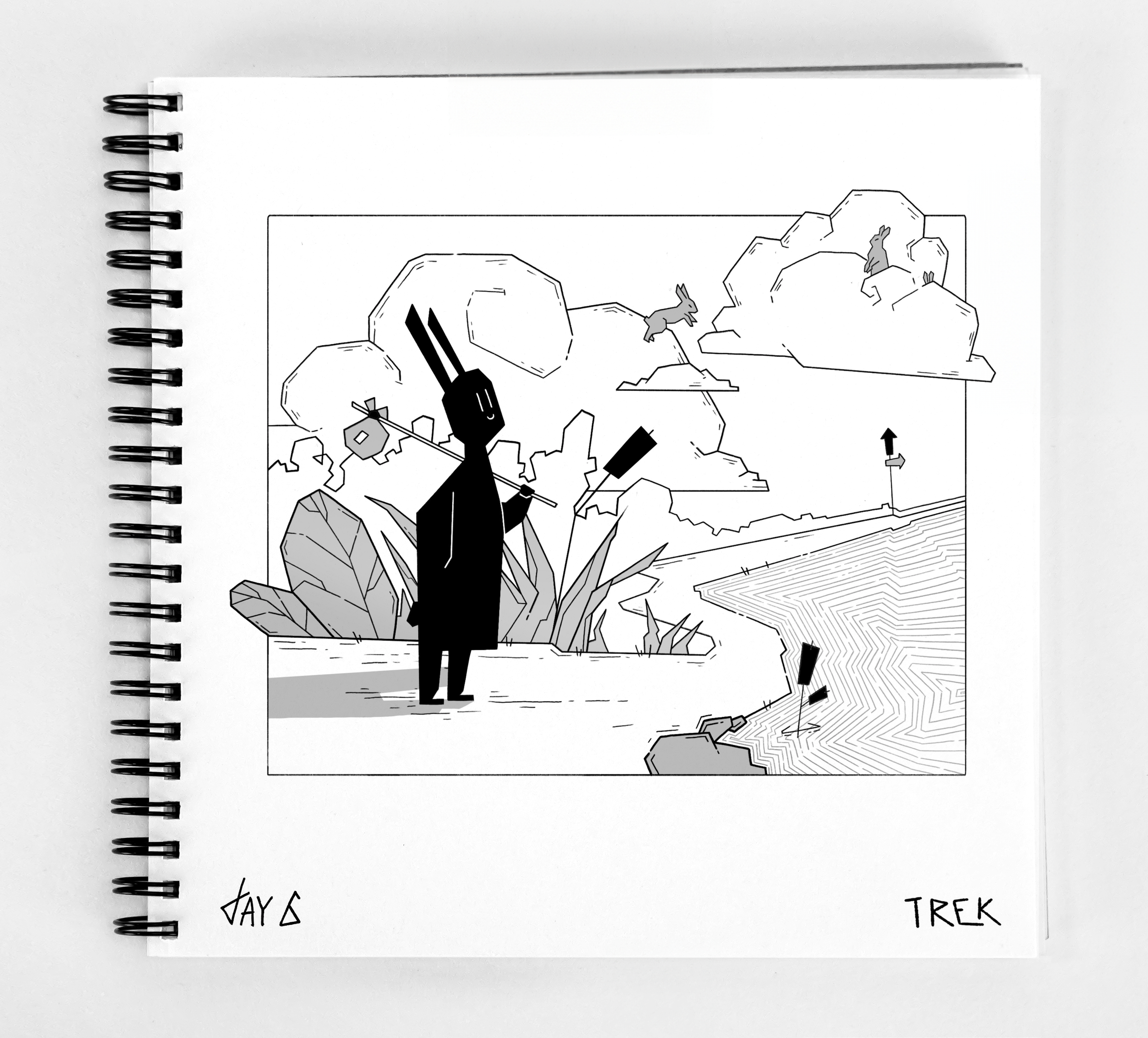 Inktober 2024 — Изображение №10 — Иллюстрация, Графика на Dprofile