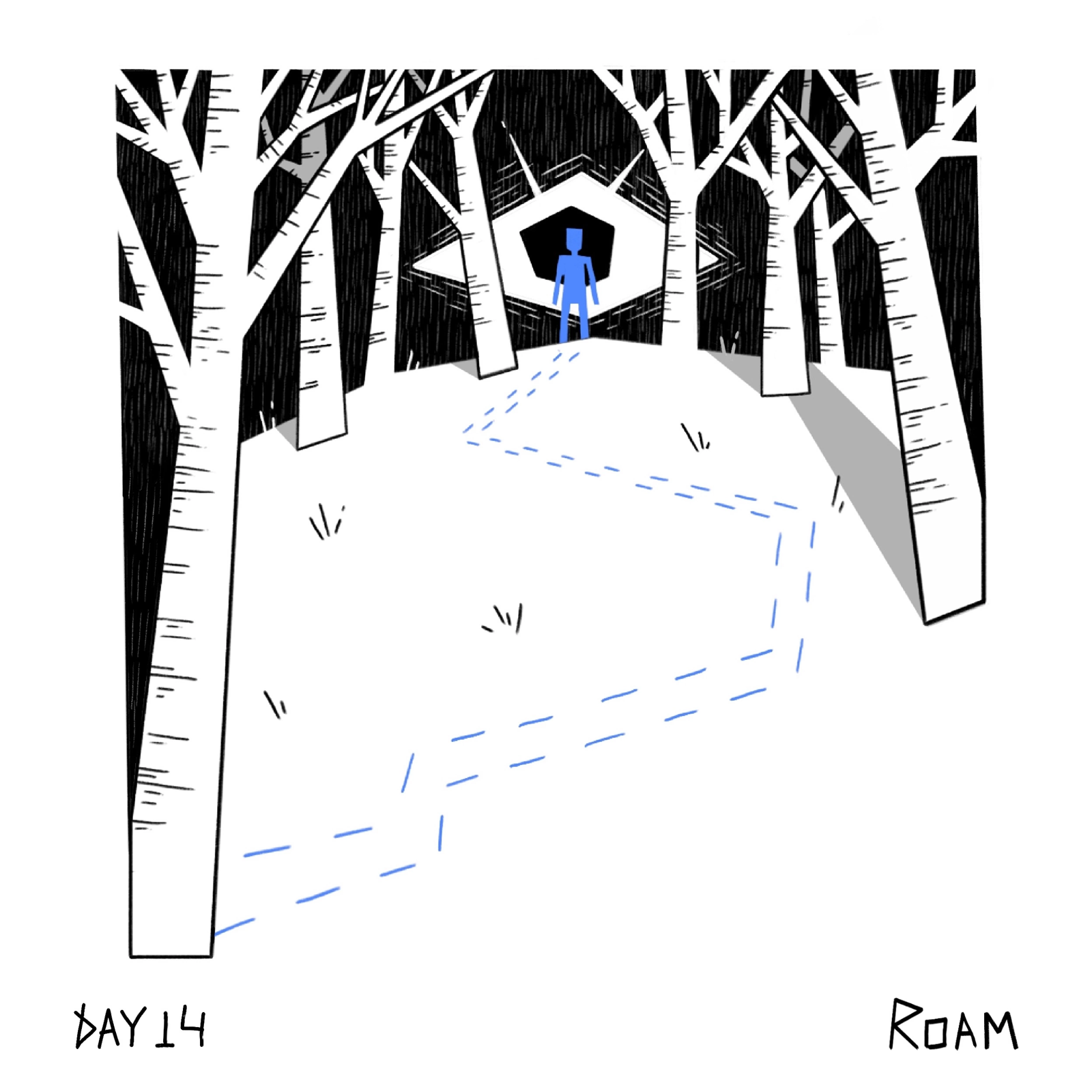 Inktober 2024 — Изображение №18 — Иллюстрация, Графика на Dprofile